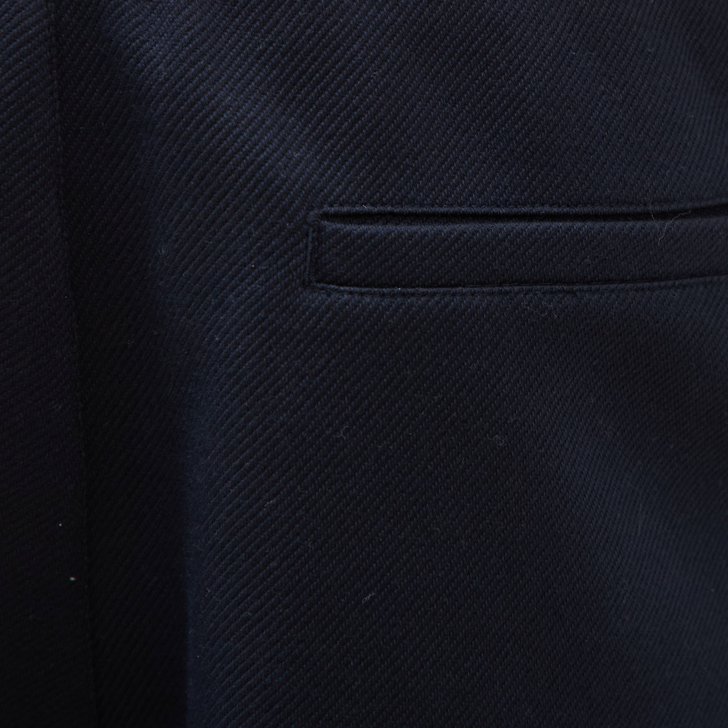 Bermuda droit &eacute;lastiqu&eacute; bleu marine homme