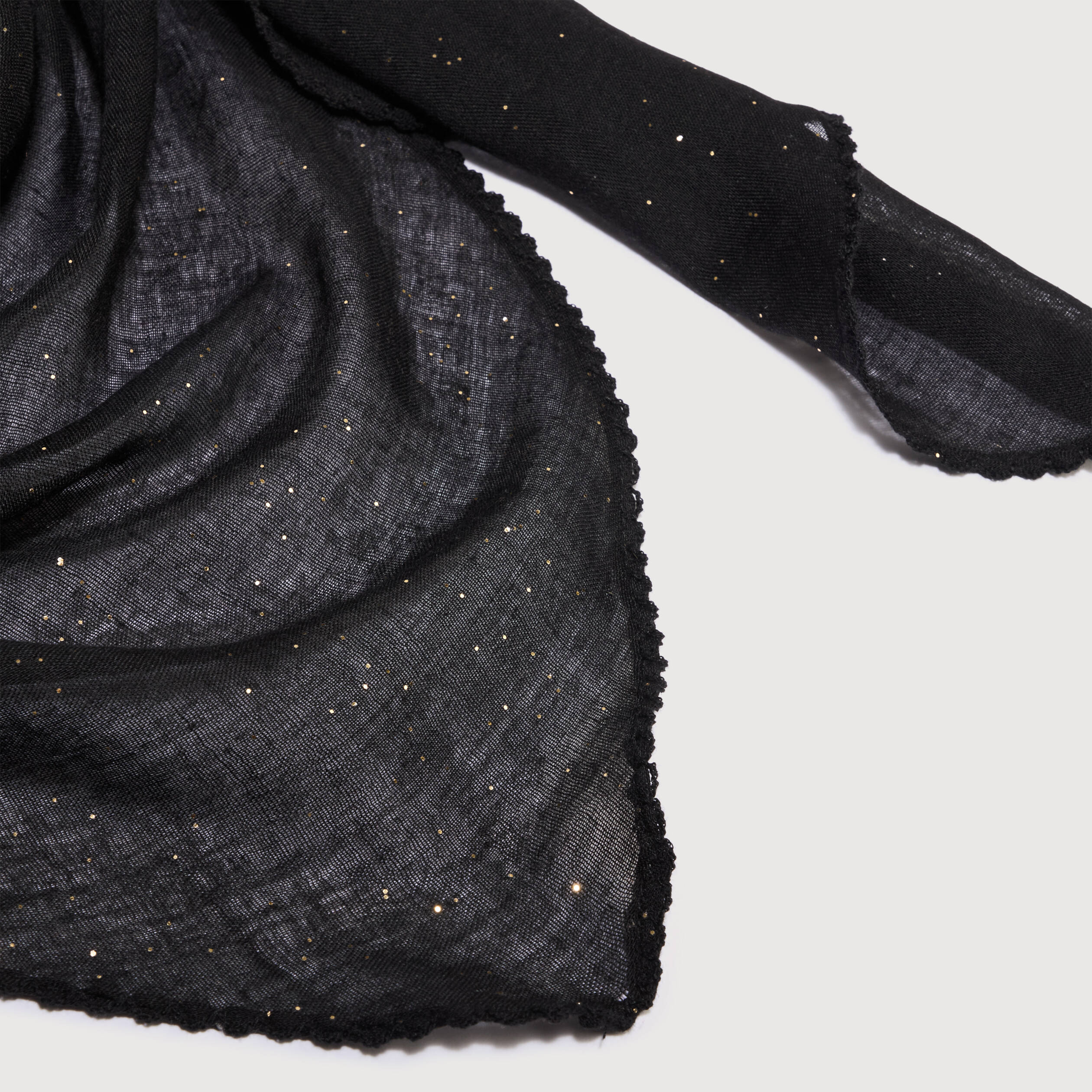 Foulard noir femme