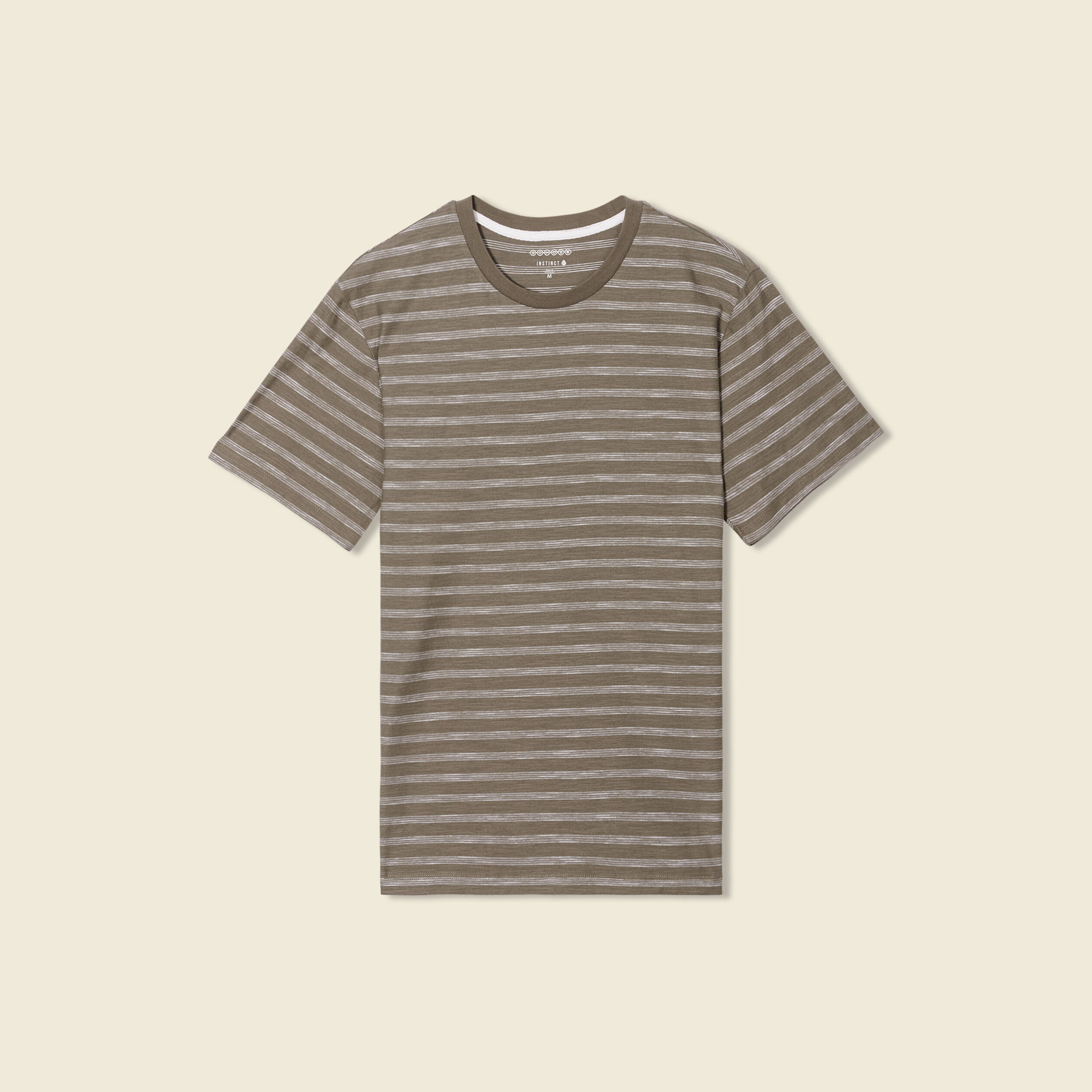t shirt eco responsable vert kaki homme T-shirt éco-responsable vert kaki homme