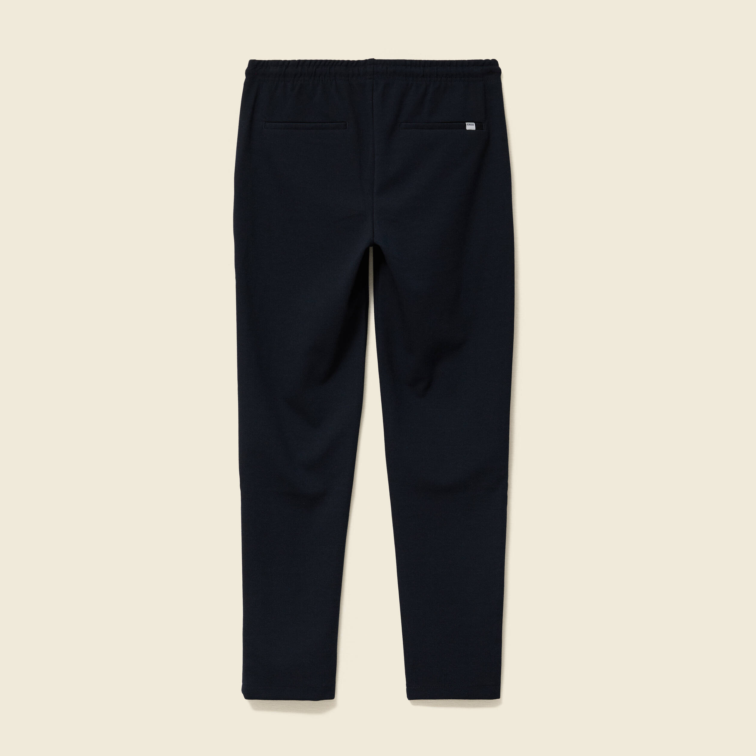 Pantalon chino jogger bleu marine homme
