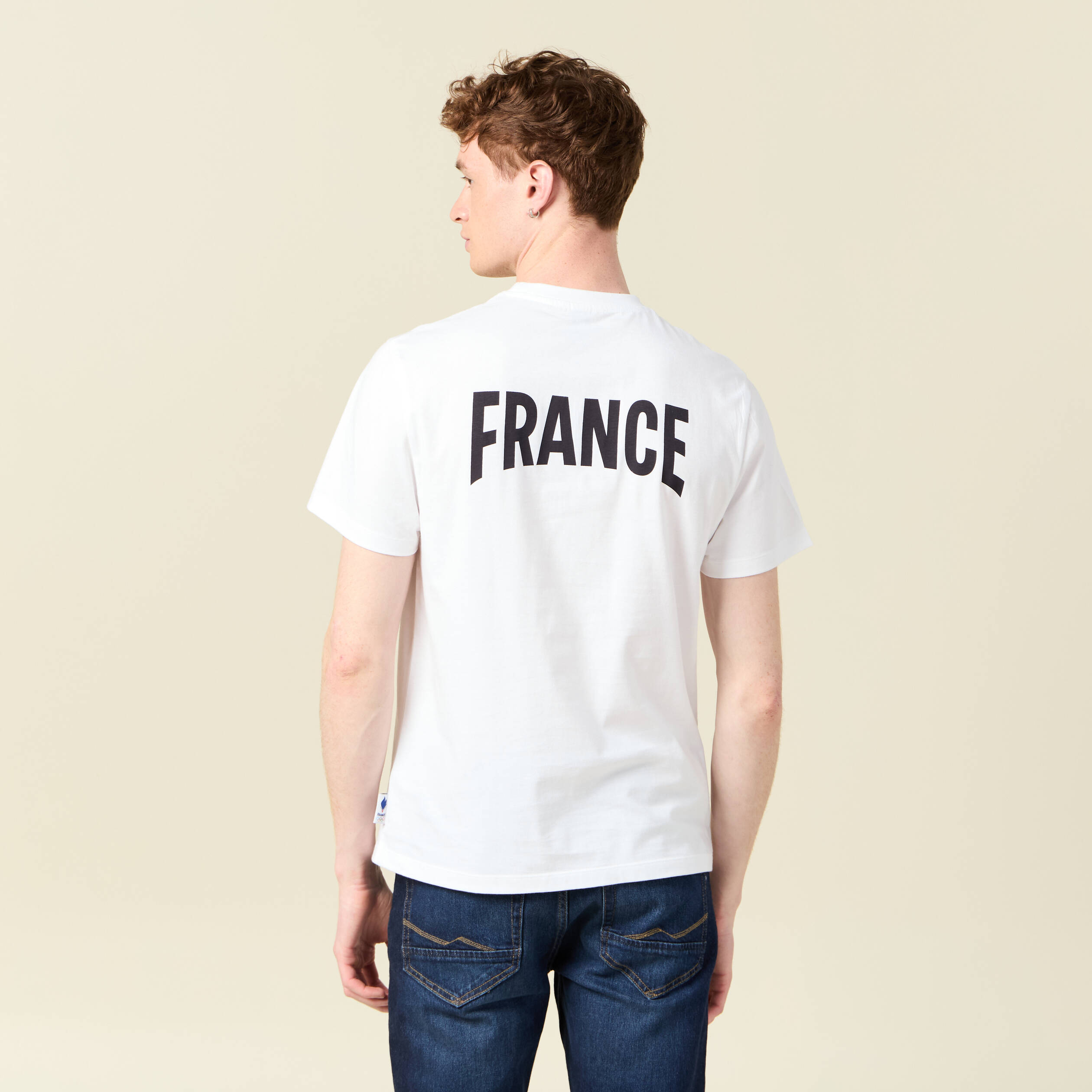 t shirt manches courtes blanc homme T-shirt manches courtes blanc homme