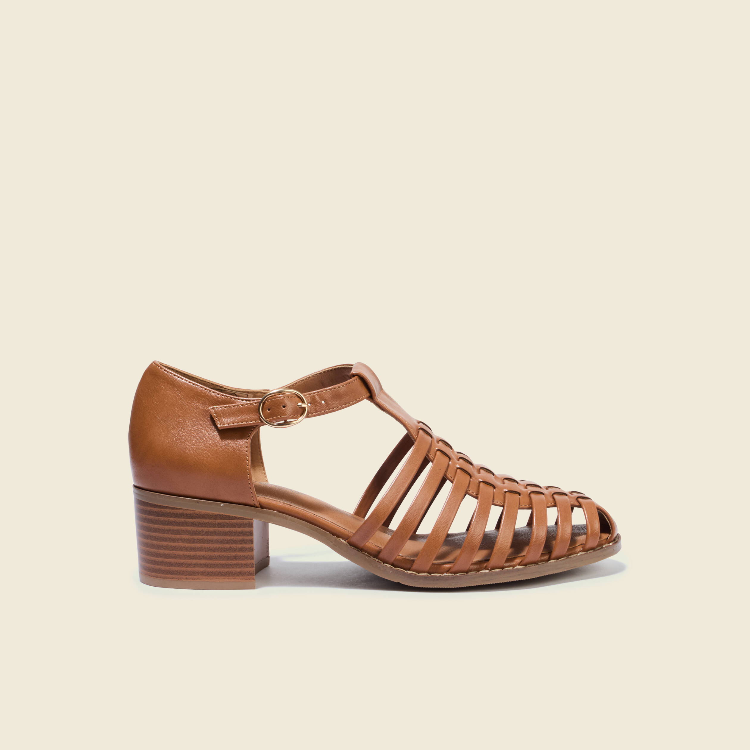 Sandales marron femme