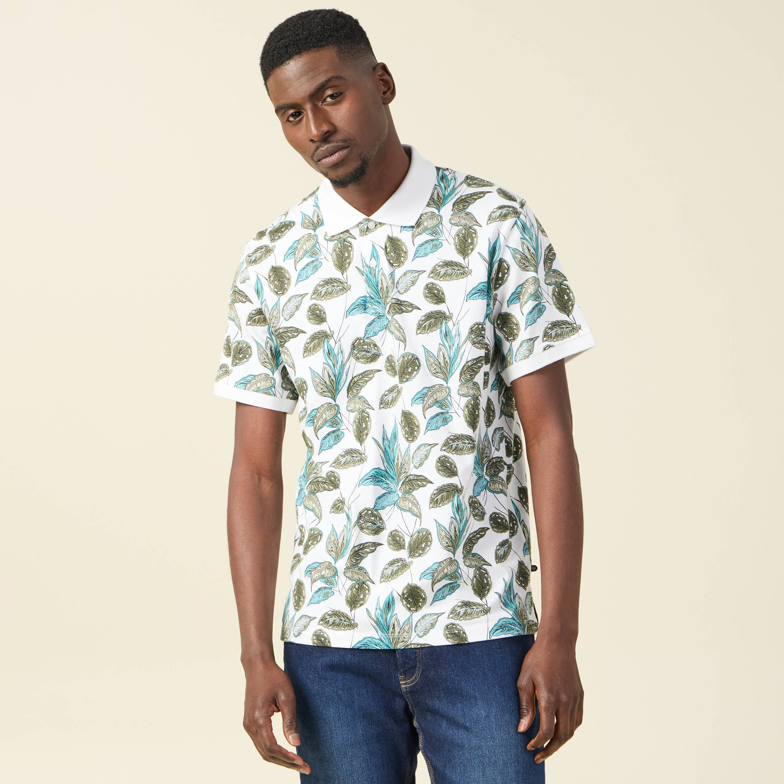 polo eco responsable blanc homme Polo éco-responsable blanc homme