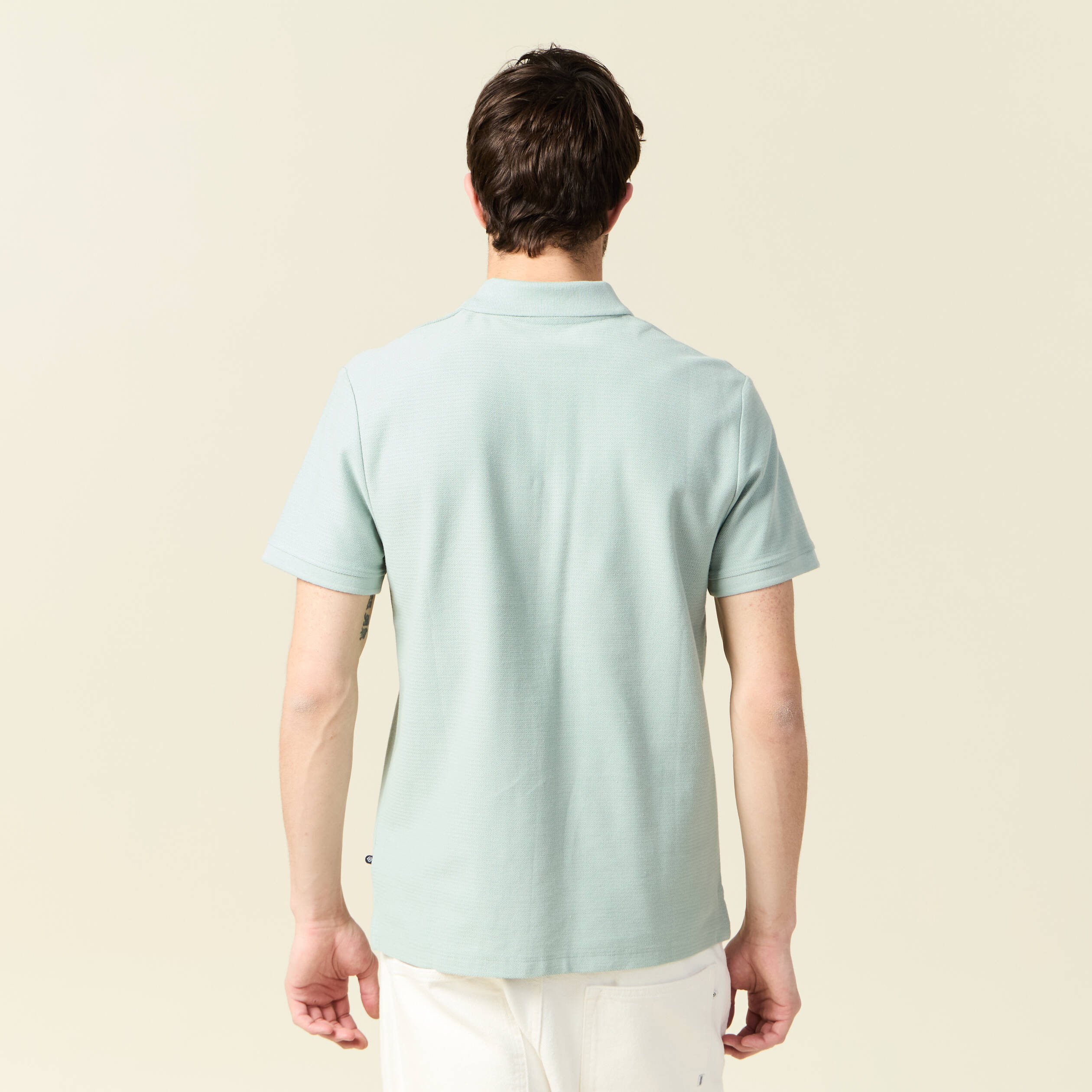 polo manches courtes vert clair homme Polo manches courtes vert clair homme