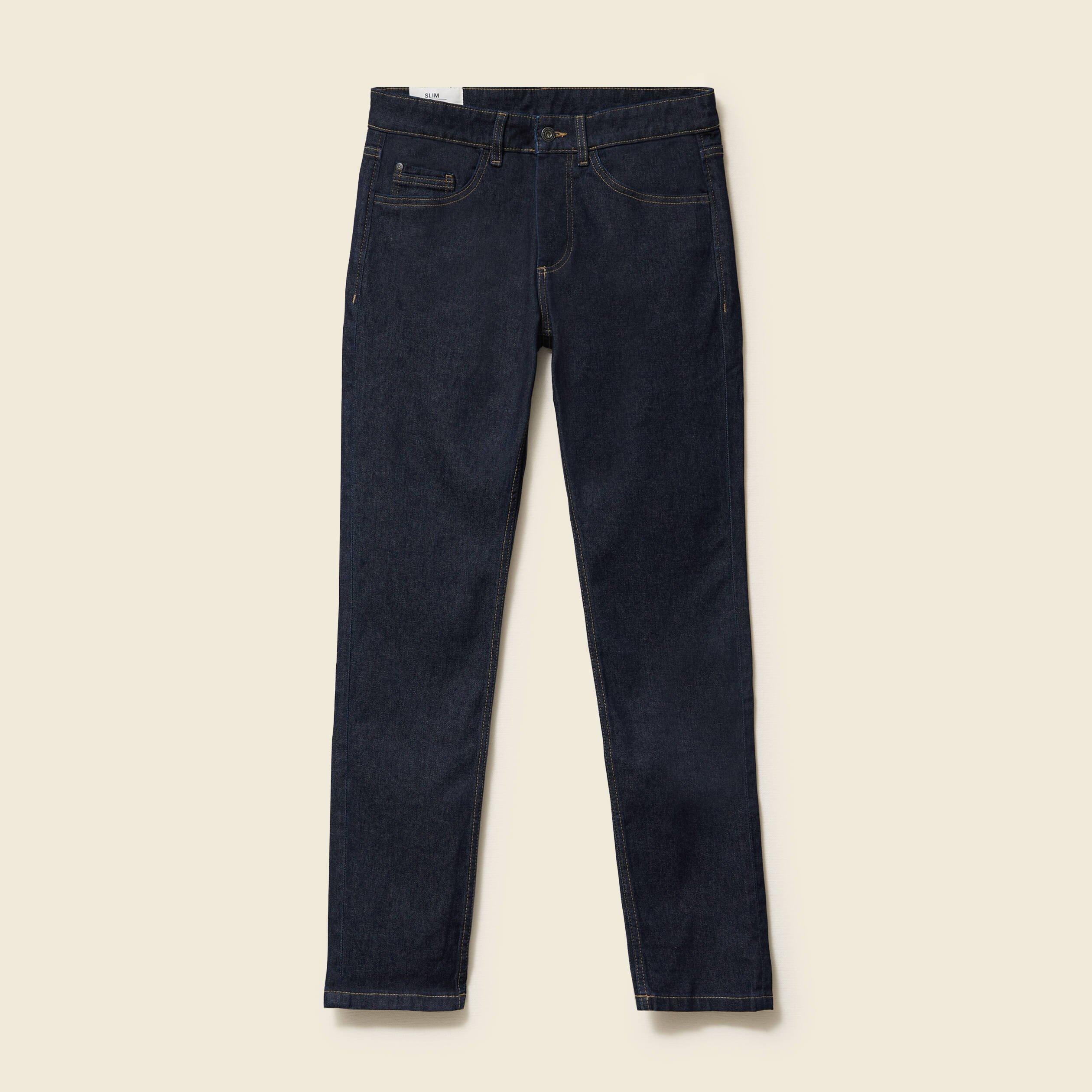 jeans slim 5 poches denim brut clean homme Jeans slim 5 poches denim brut clean homme