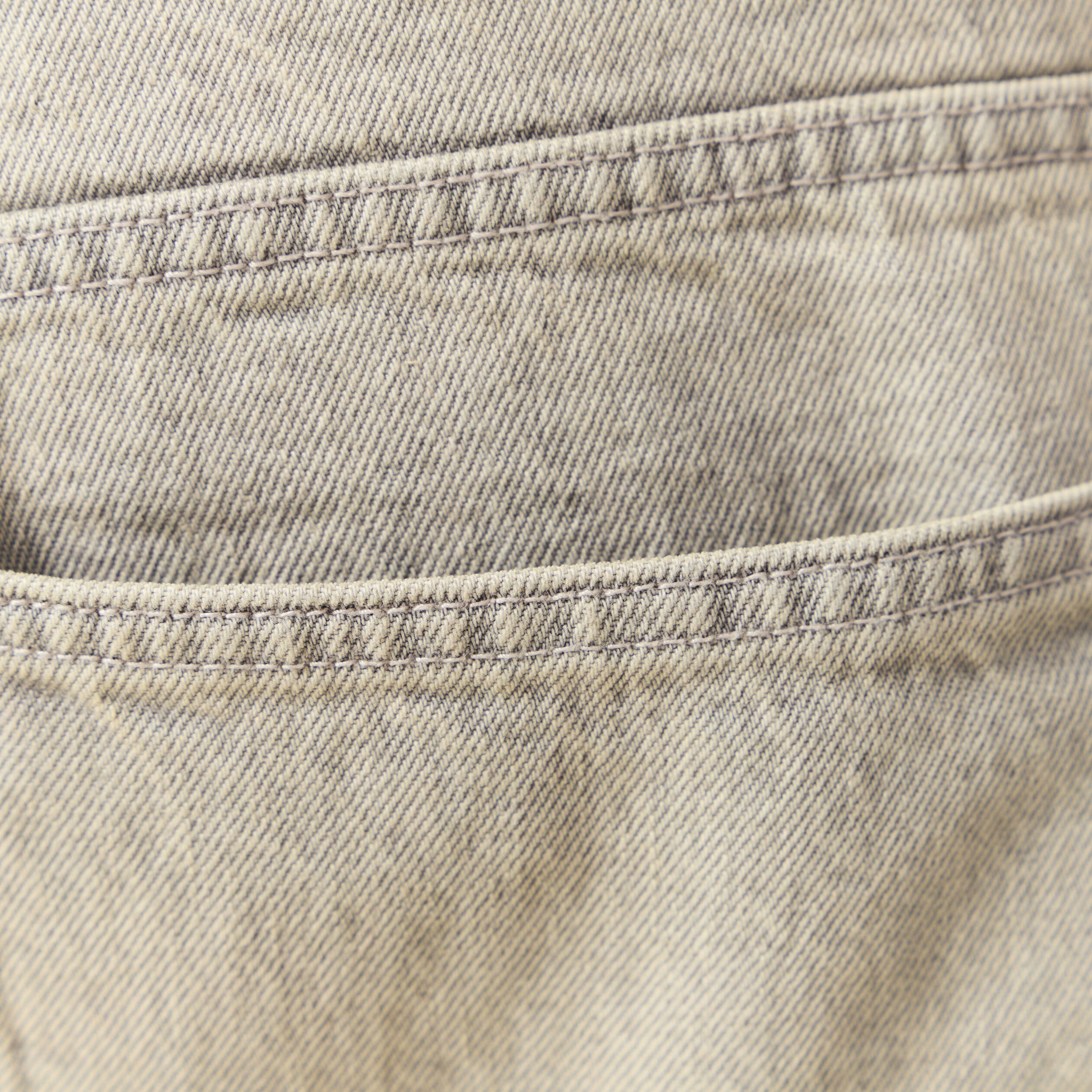 jeans large 5 poches denim beige homme Jeans large 5 poches denim beige homme