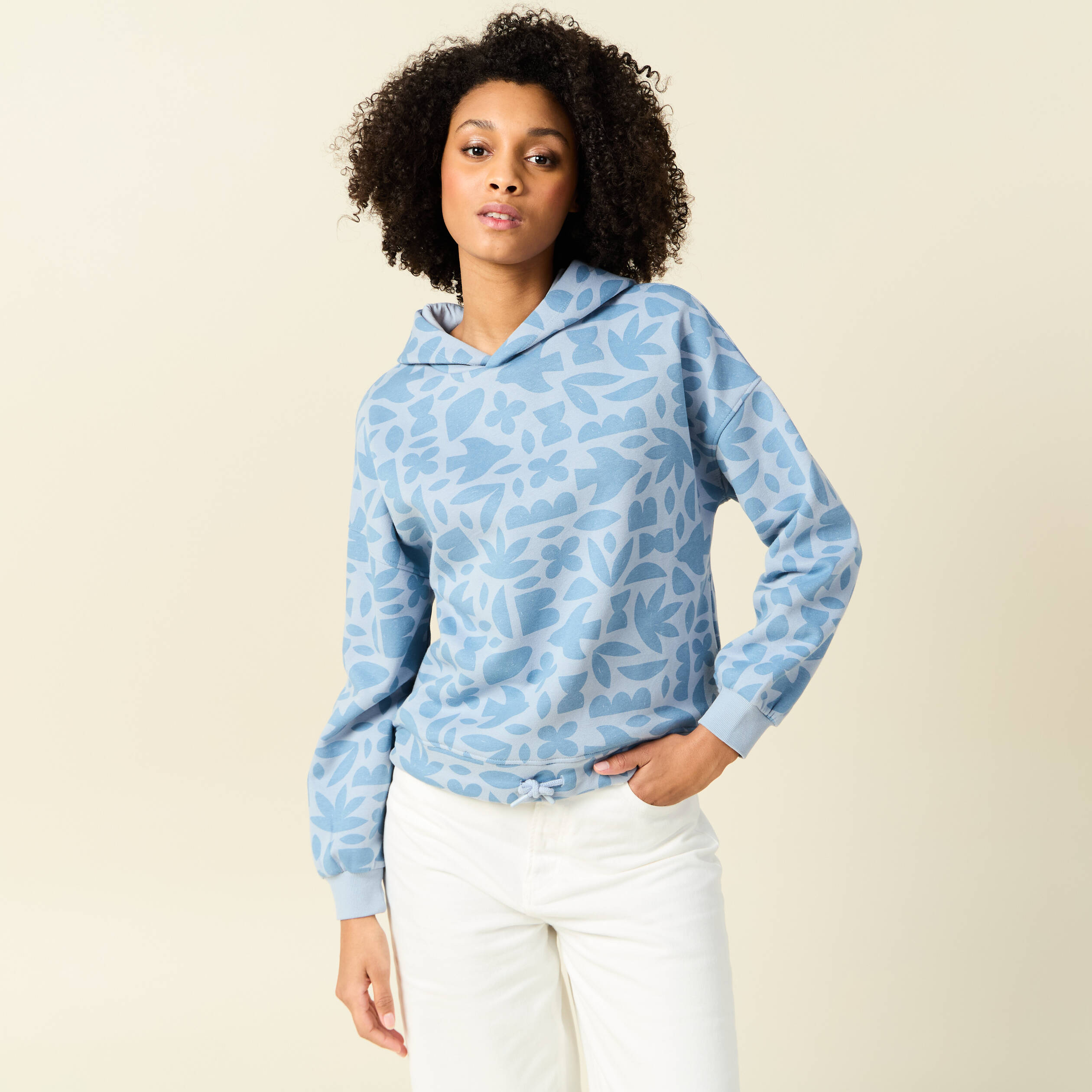 sweat a capuche bleu ciel femme Sweat à capuche bleu ciel femme