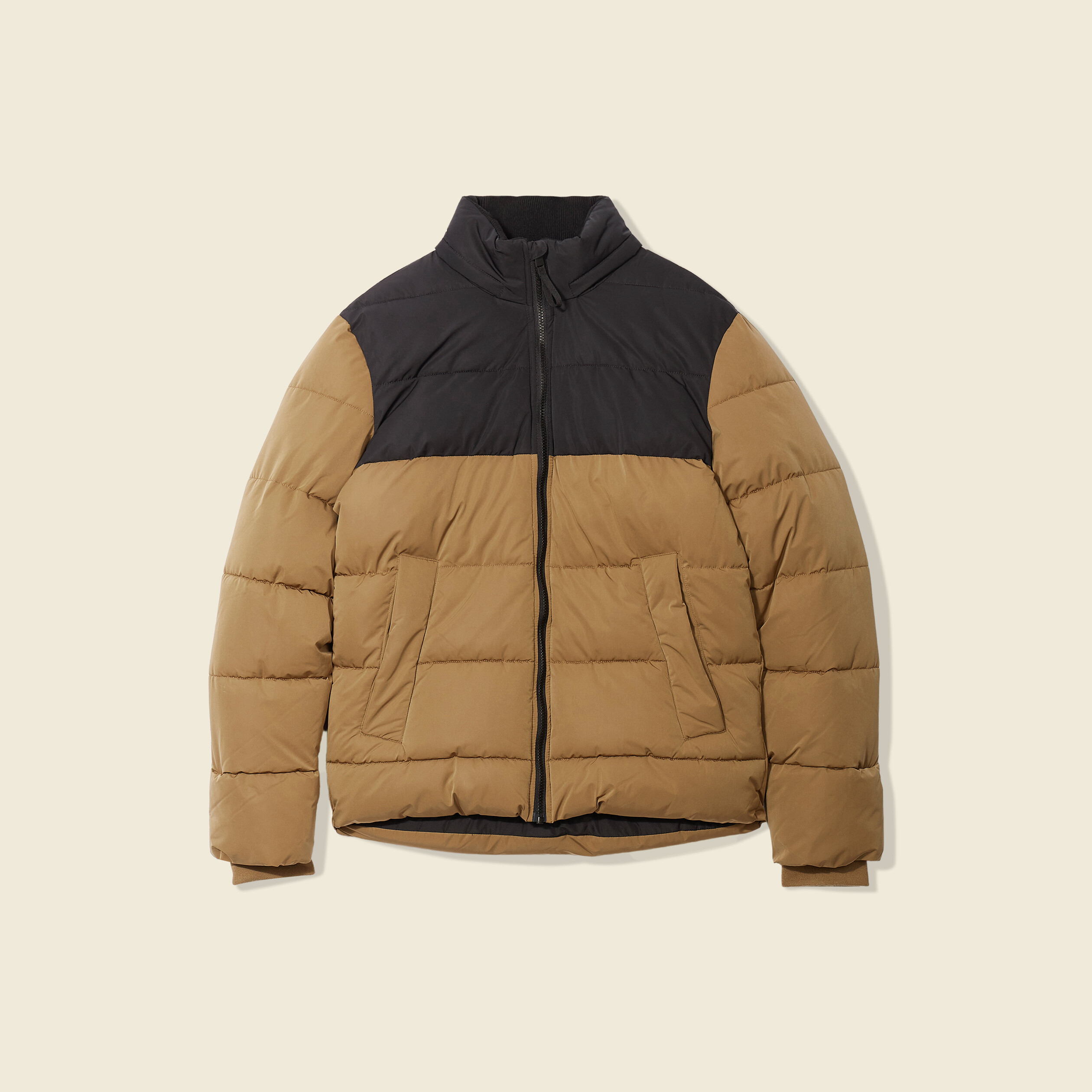 Doudoune oversize noir homme