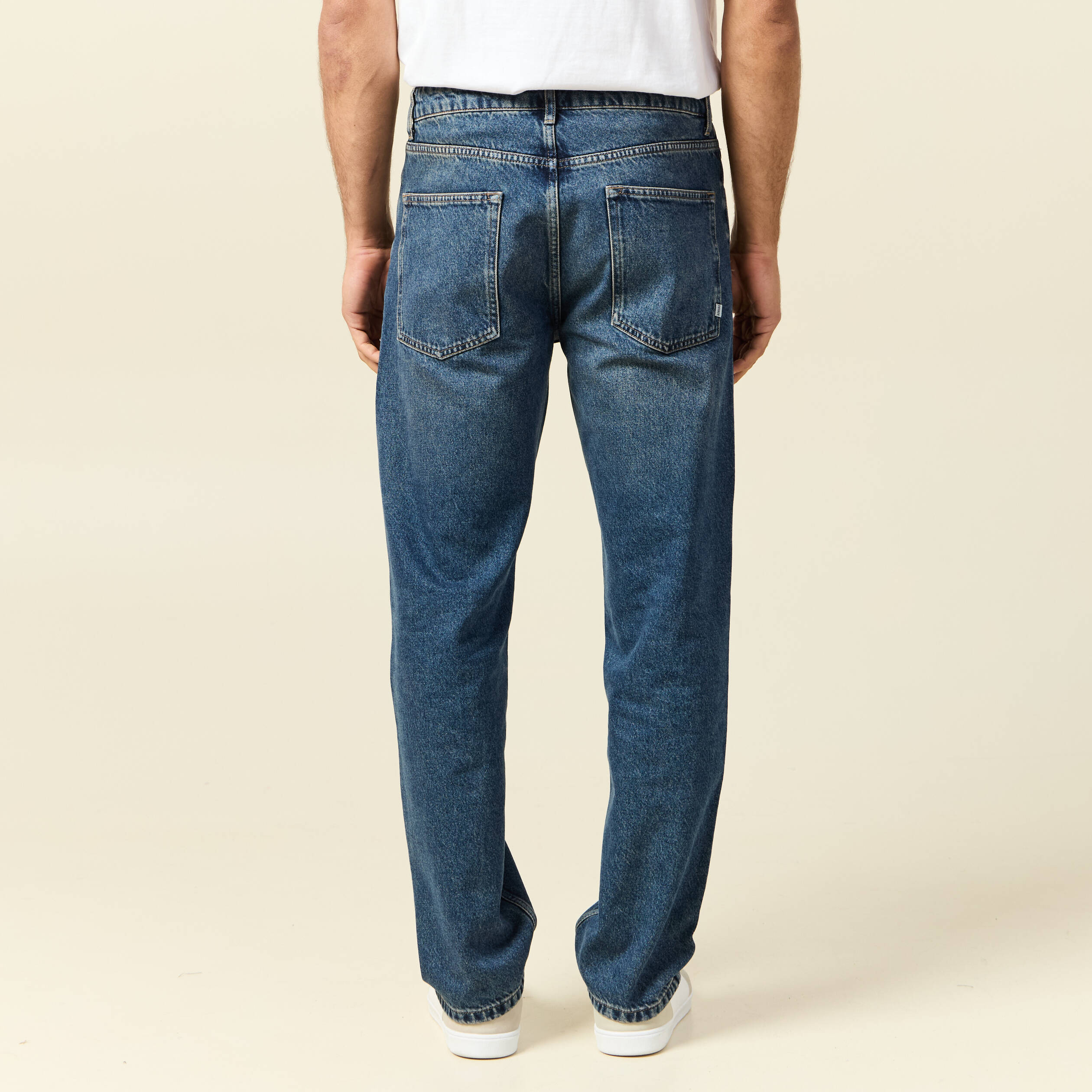 Pantalon Chino Bonobos Homme 38x32 - Droit, Bleu Marine, état Parfait