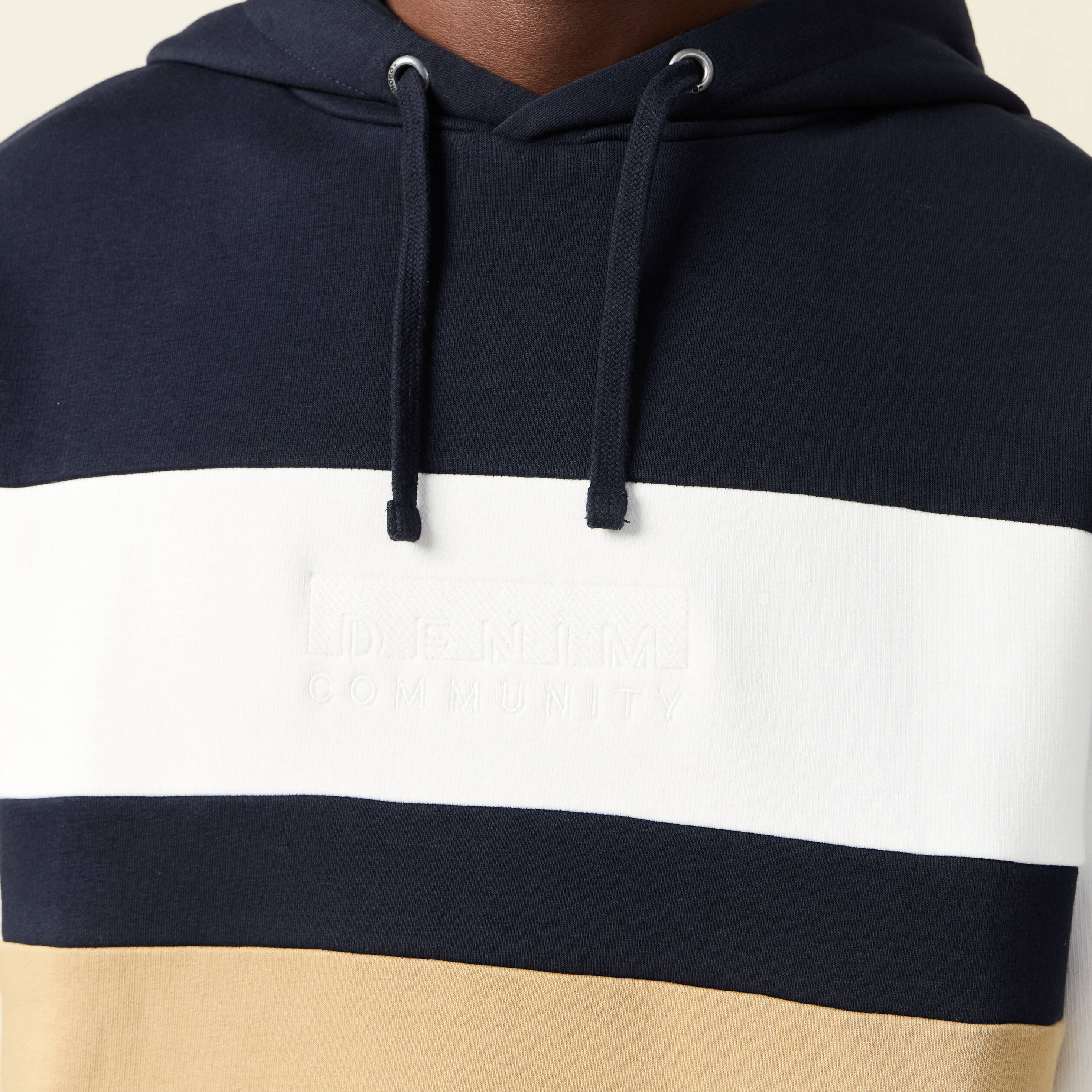 sweat a capuche 1 poche bleu marine homme Sweat à capuche 1 poche bleu marine homme