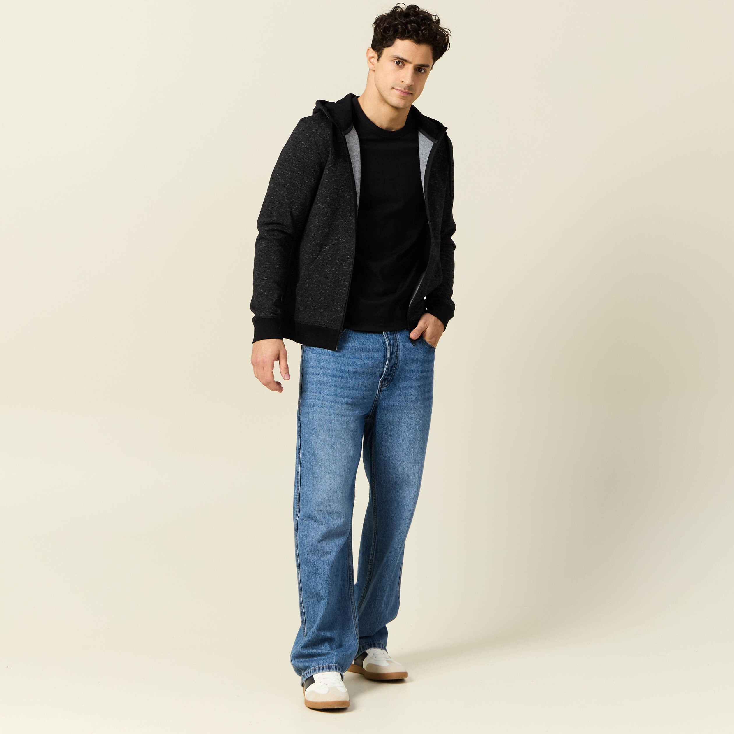 Gilet zippé sales noir homme