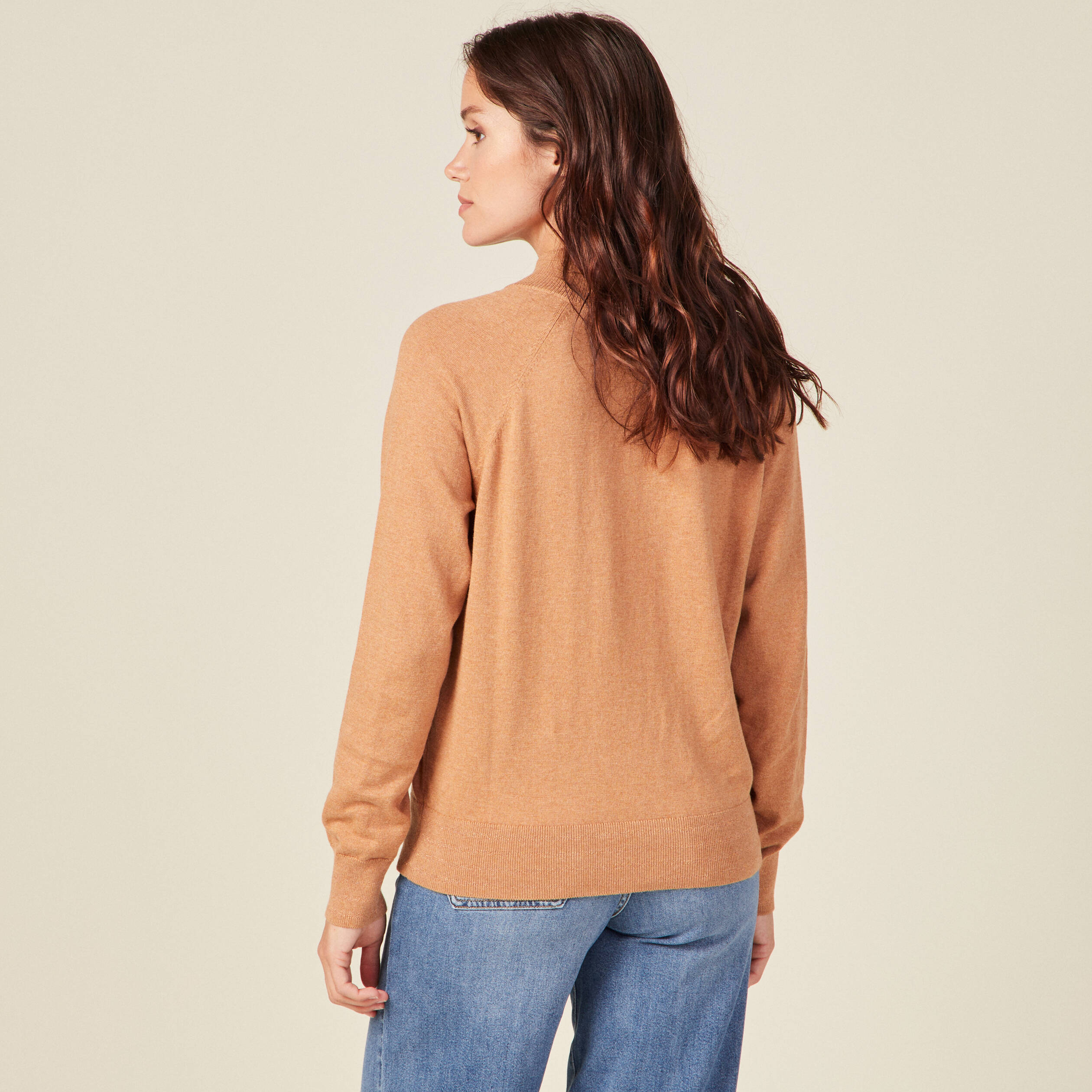 Jean marron clair femme cheap