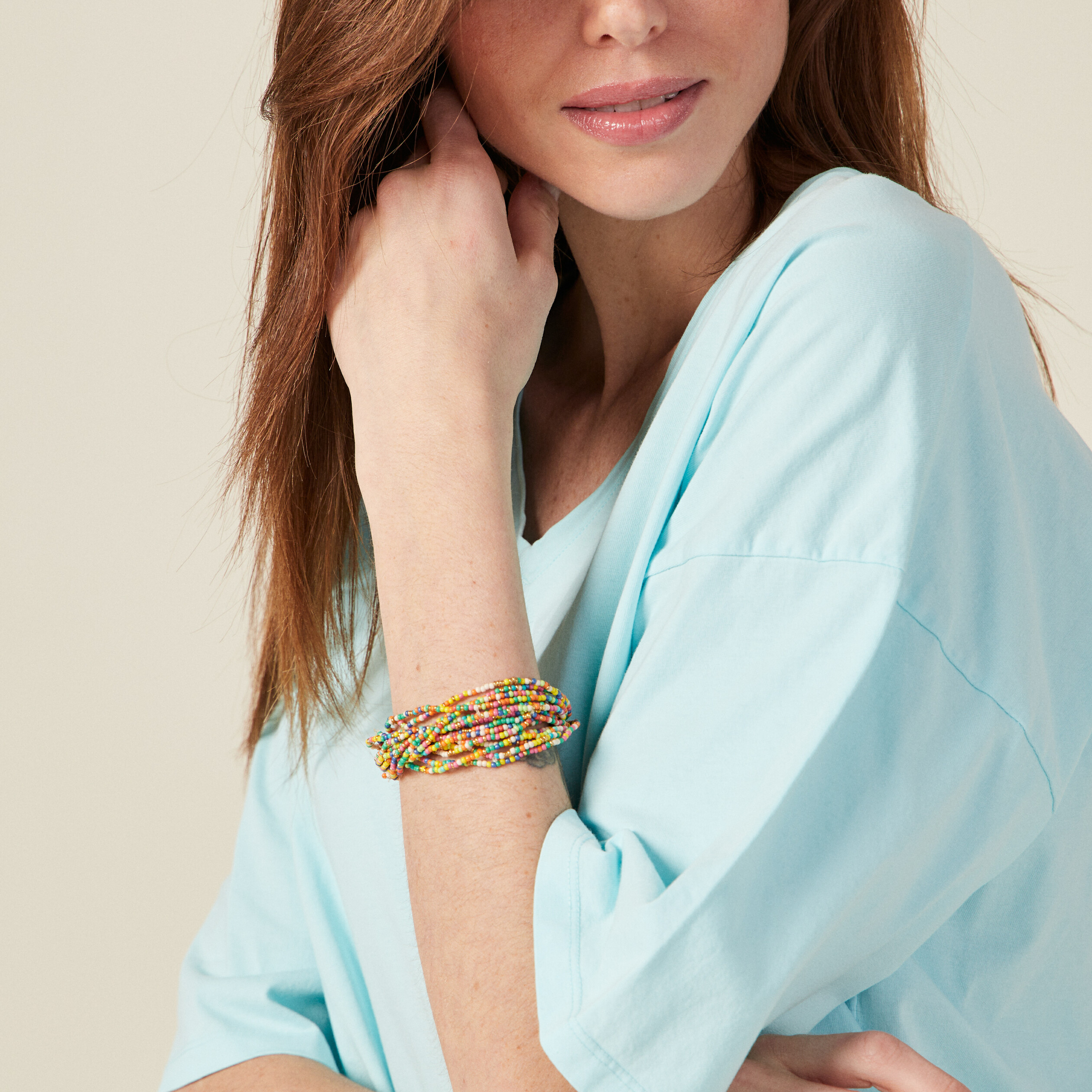 Bracelet tissu online marque