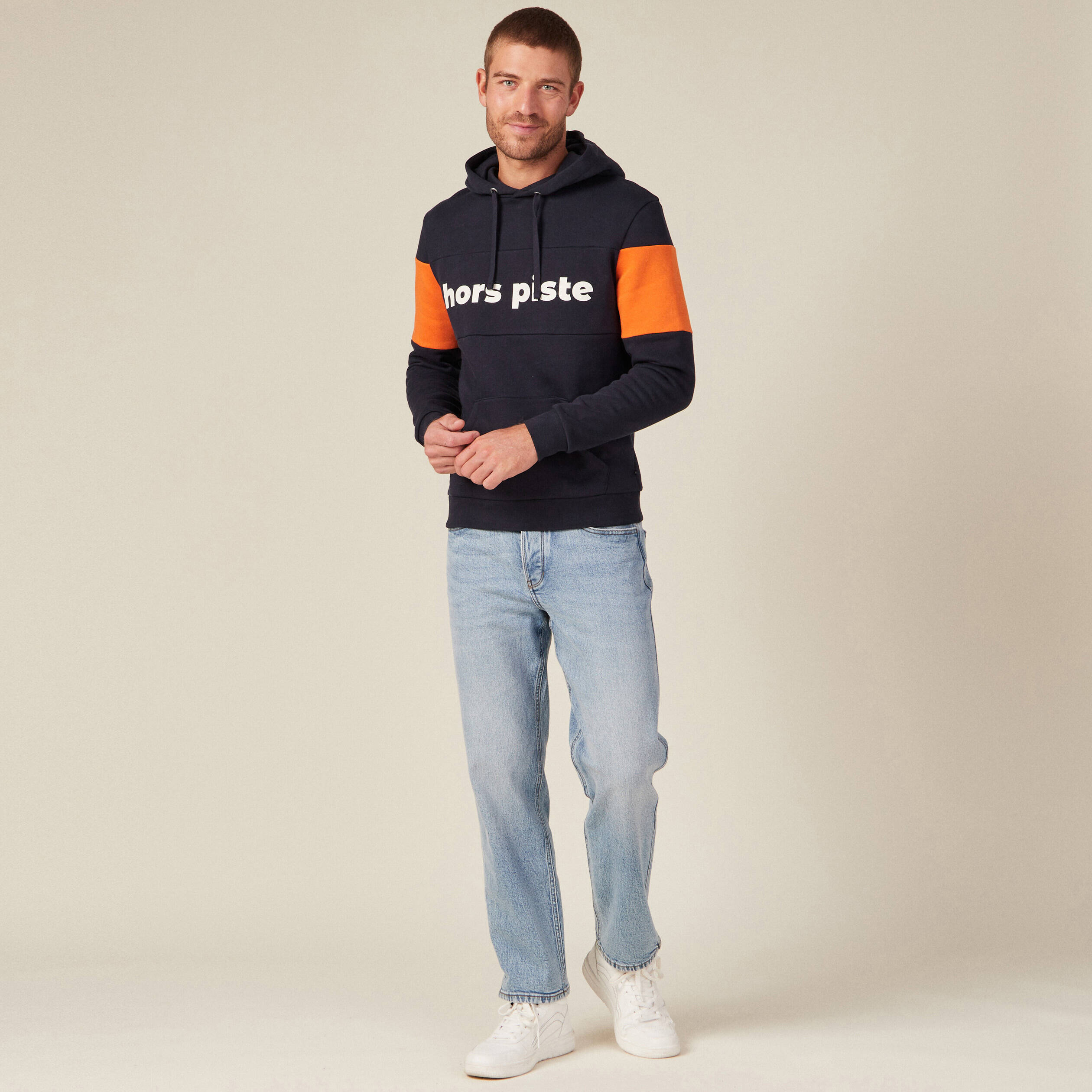 sweat a capuche bleu marine homme Sweat à capuche bleu marine homme