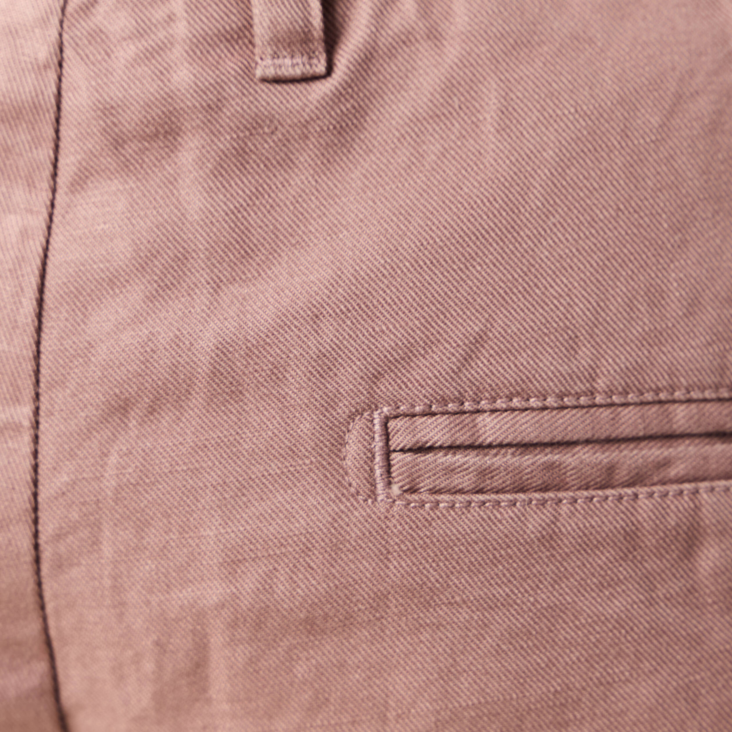 Pantalon chino vieux rose homme