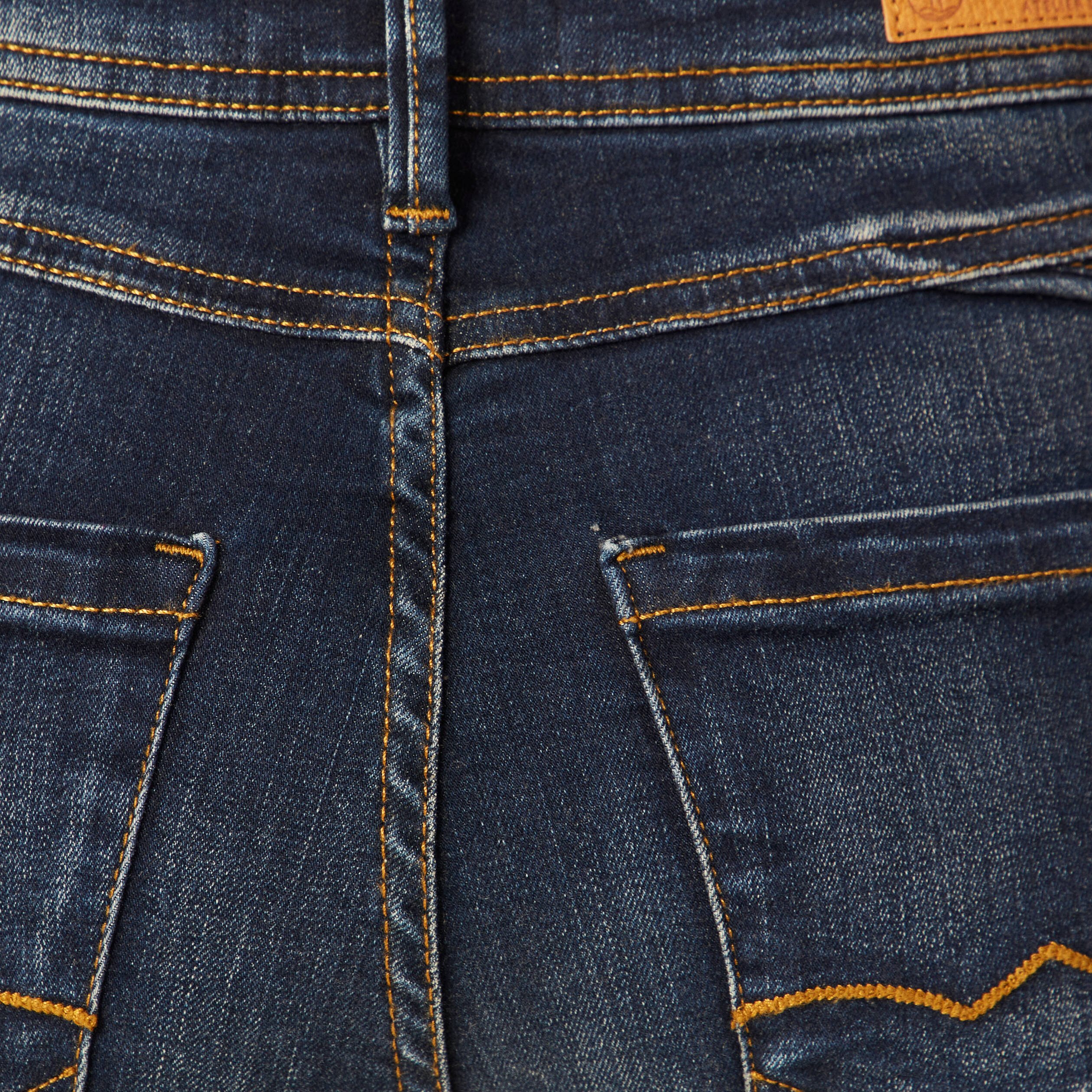 jeans regular taille haute denim brut femme Jeans regular taille haute denim brut femme