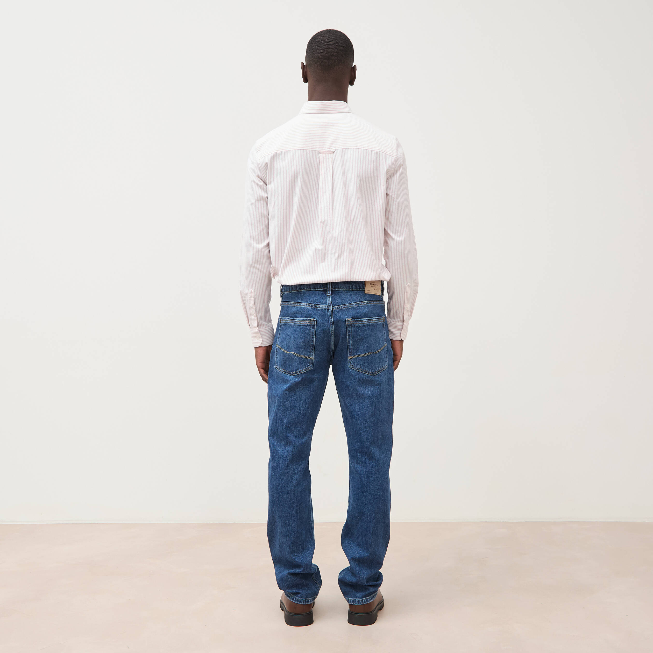 Jeans regular longueur 32 denim stone homme