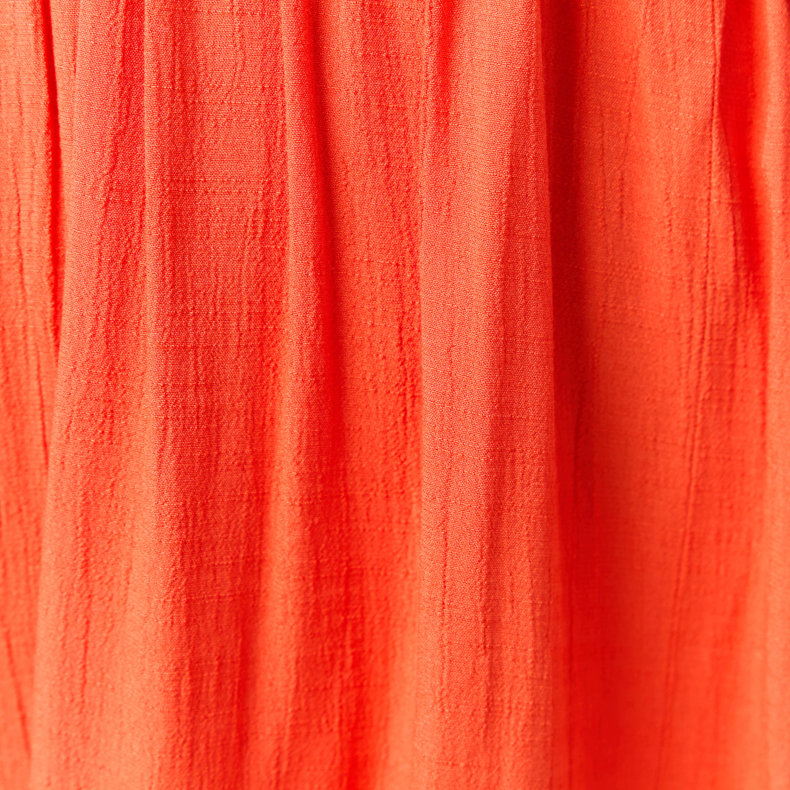 robe longue evasee orange femme Robe longue évasée orange femme