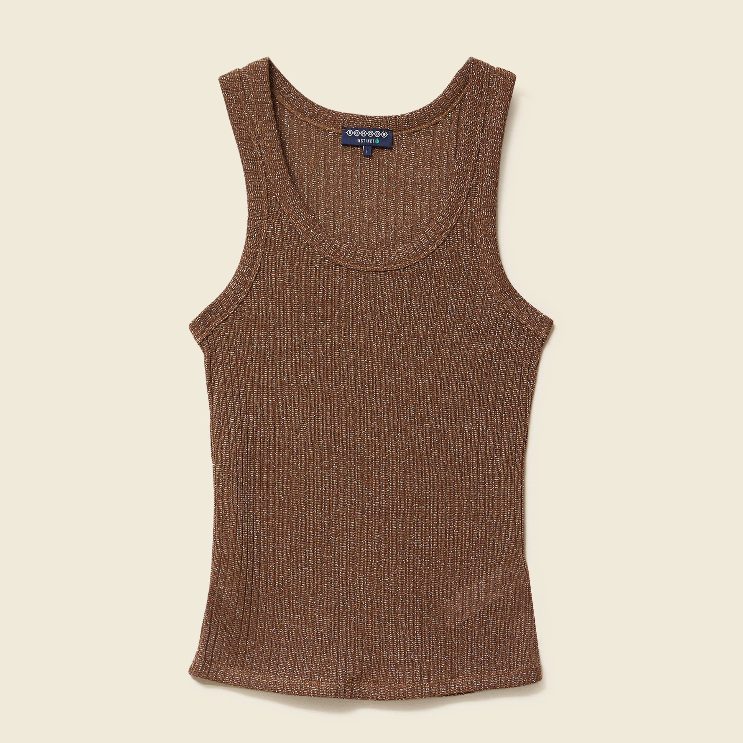 debardeur sans manches marron fonce femme Débardeur sans manches marron foncé femme