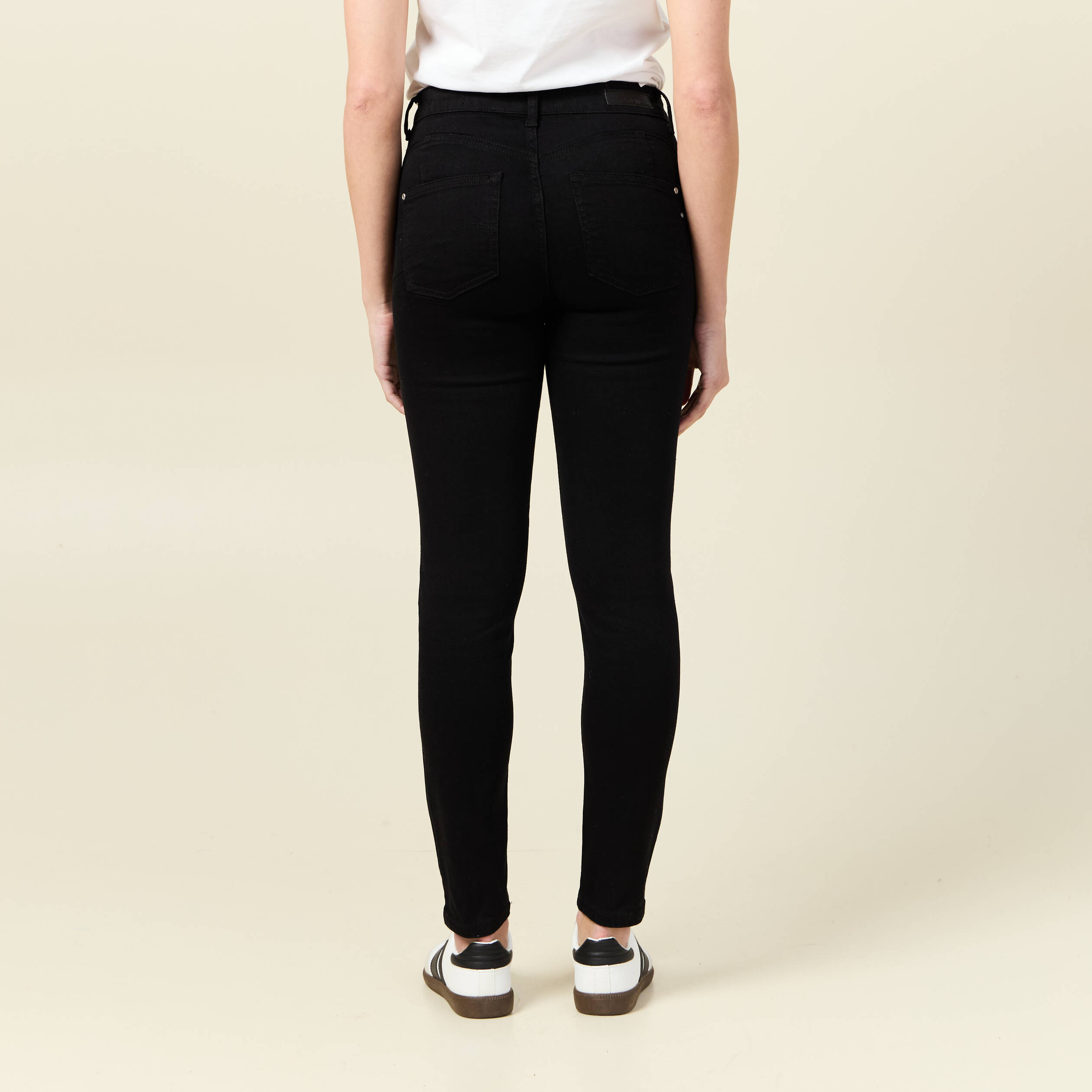 jeans skinny eco responsable denim noir femme Jeans skinny éco-responsable denim noir femme