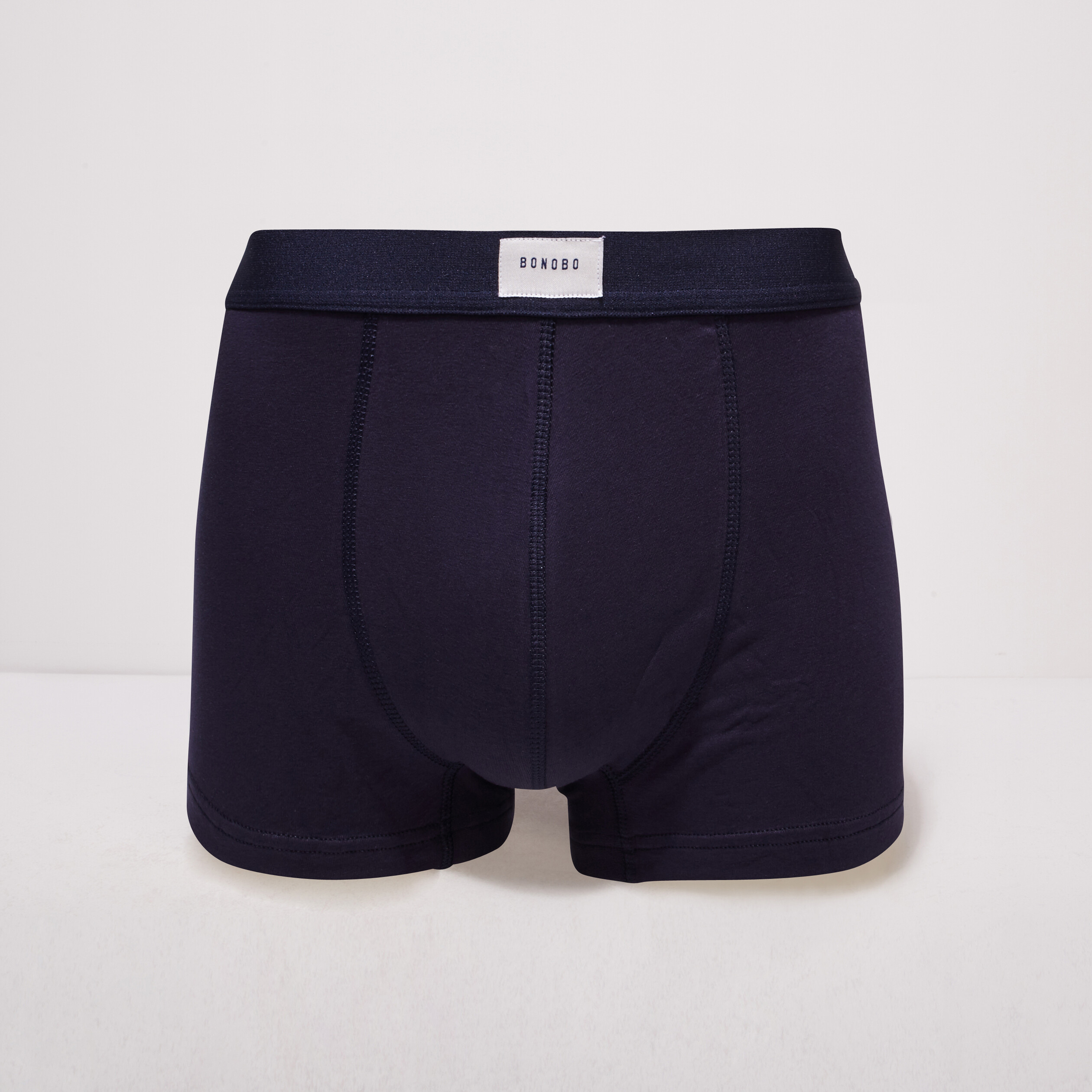 Lot 2 boxers bleu marine homme