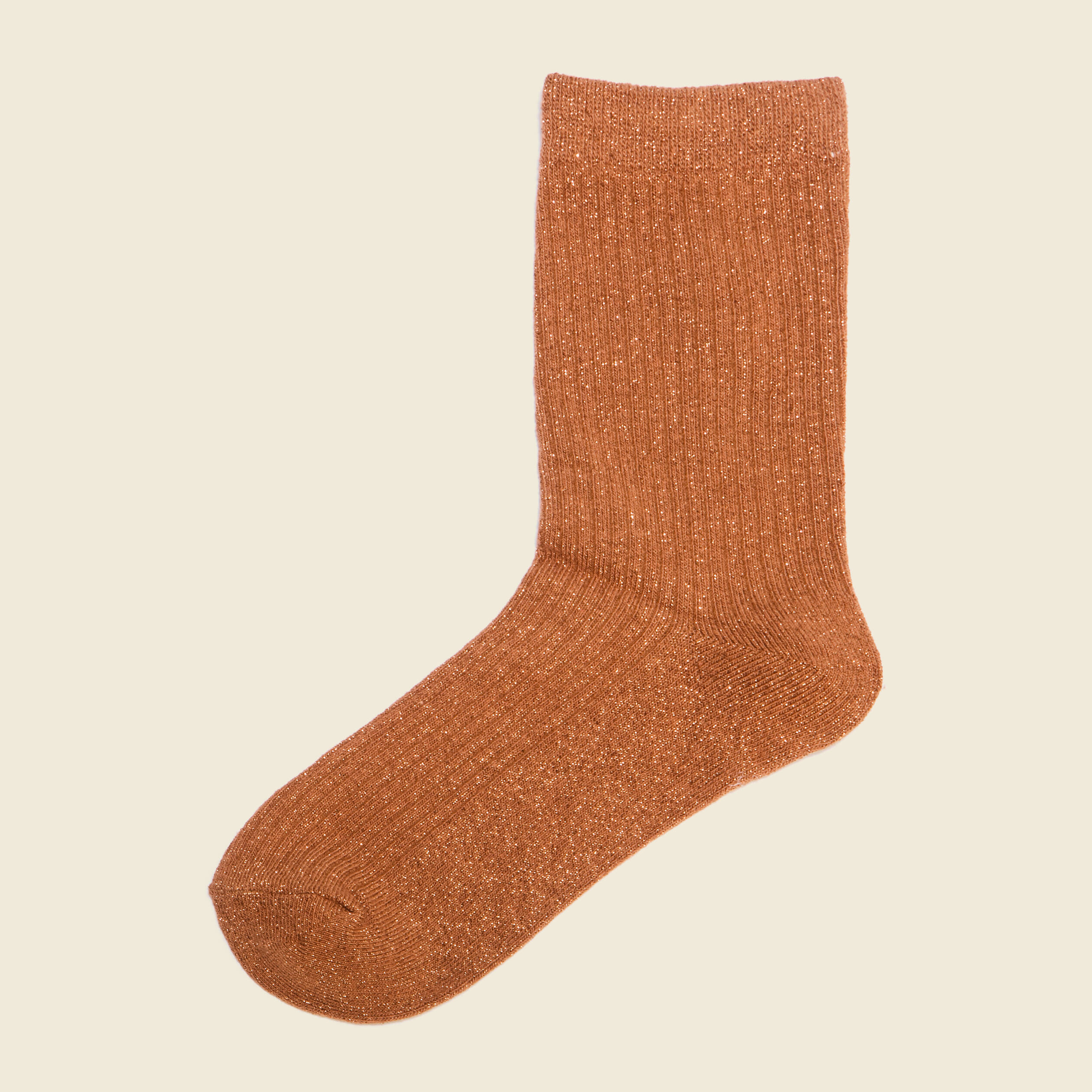 Chaussettes terracotta femme
