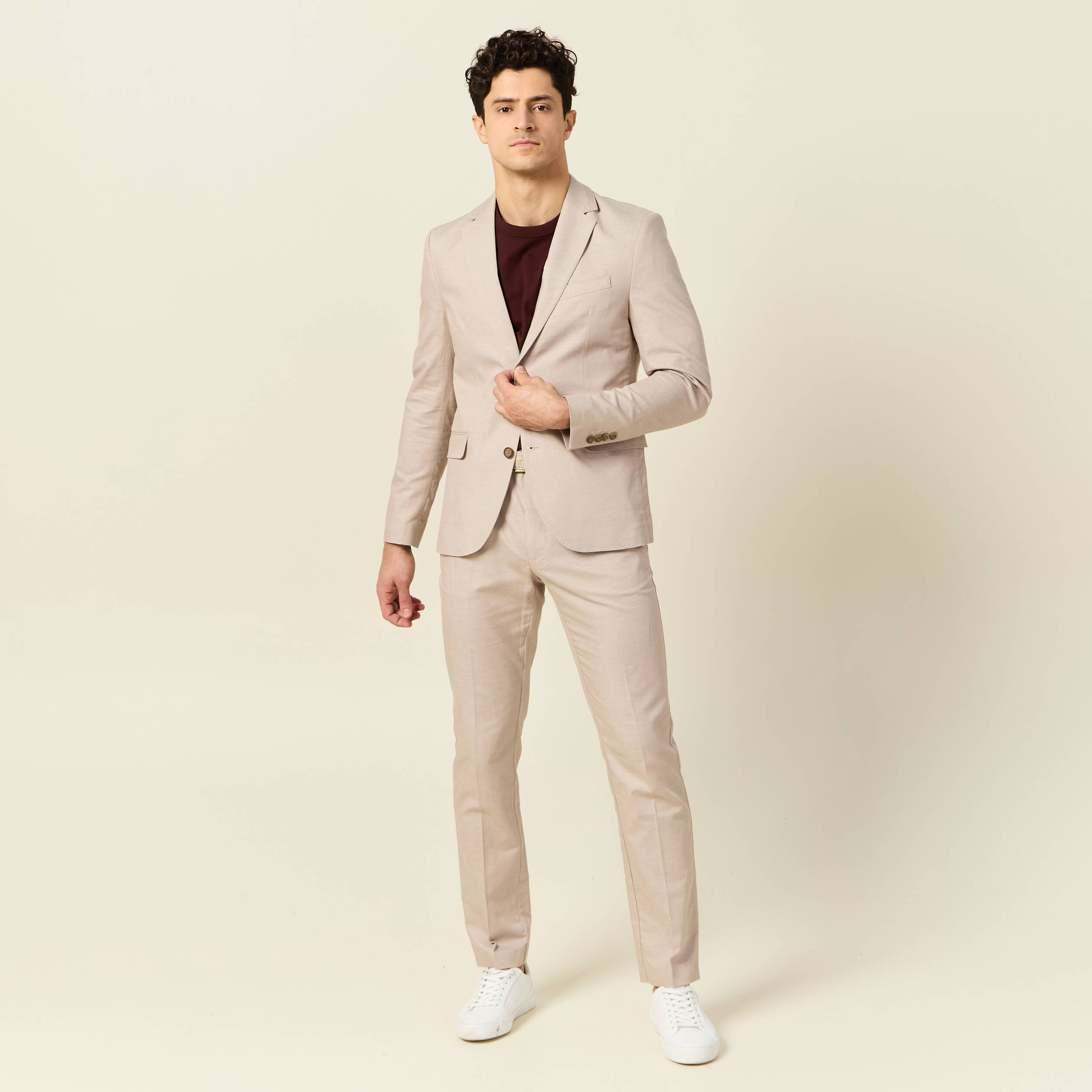 veste blazer cintre gris homme Veste blazer cintré gris homme