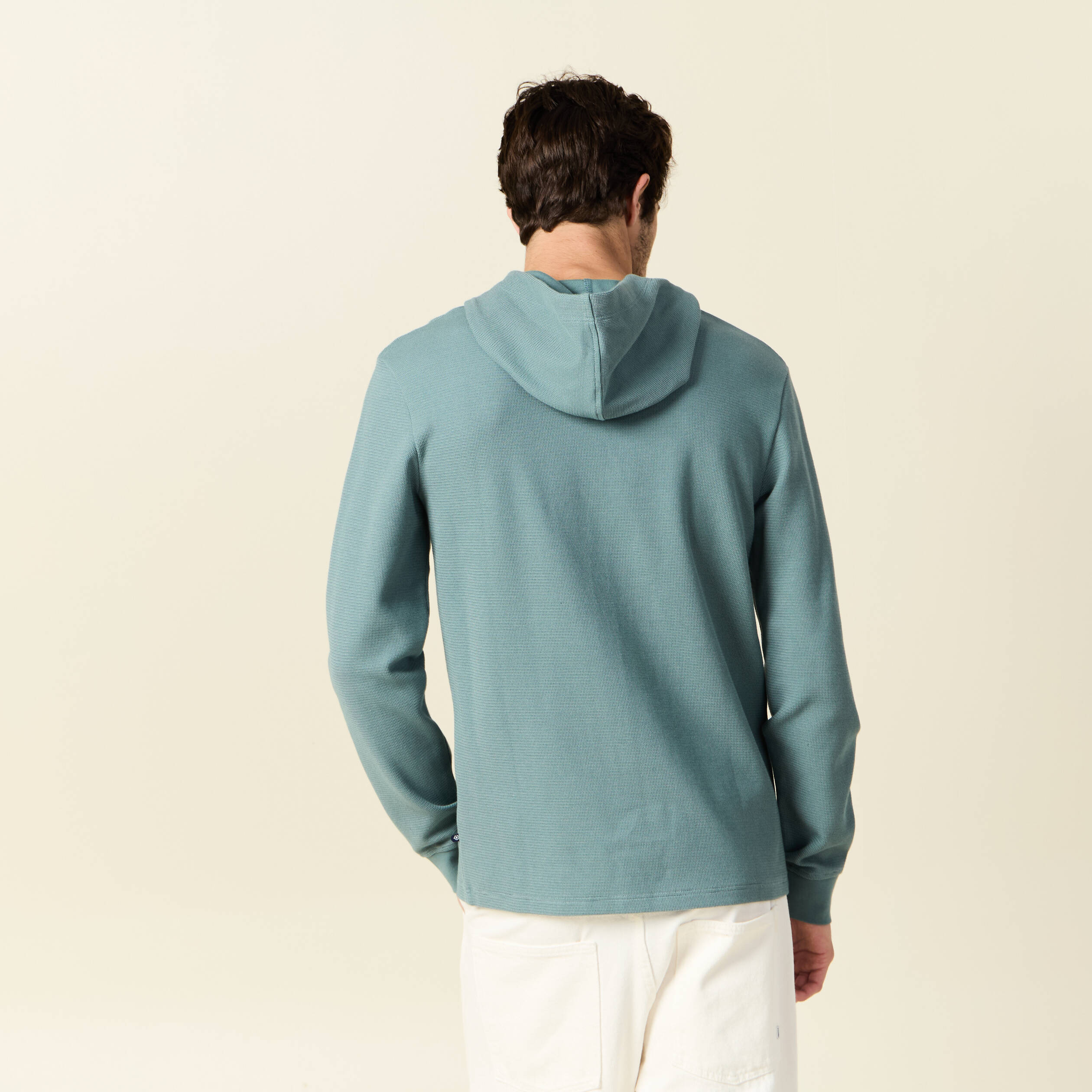 t shirt a capuche vert fonce homme T-shirt à capuche vert foncé homme