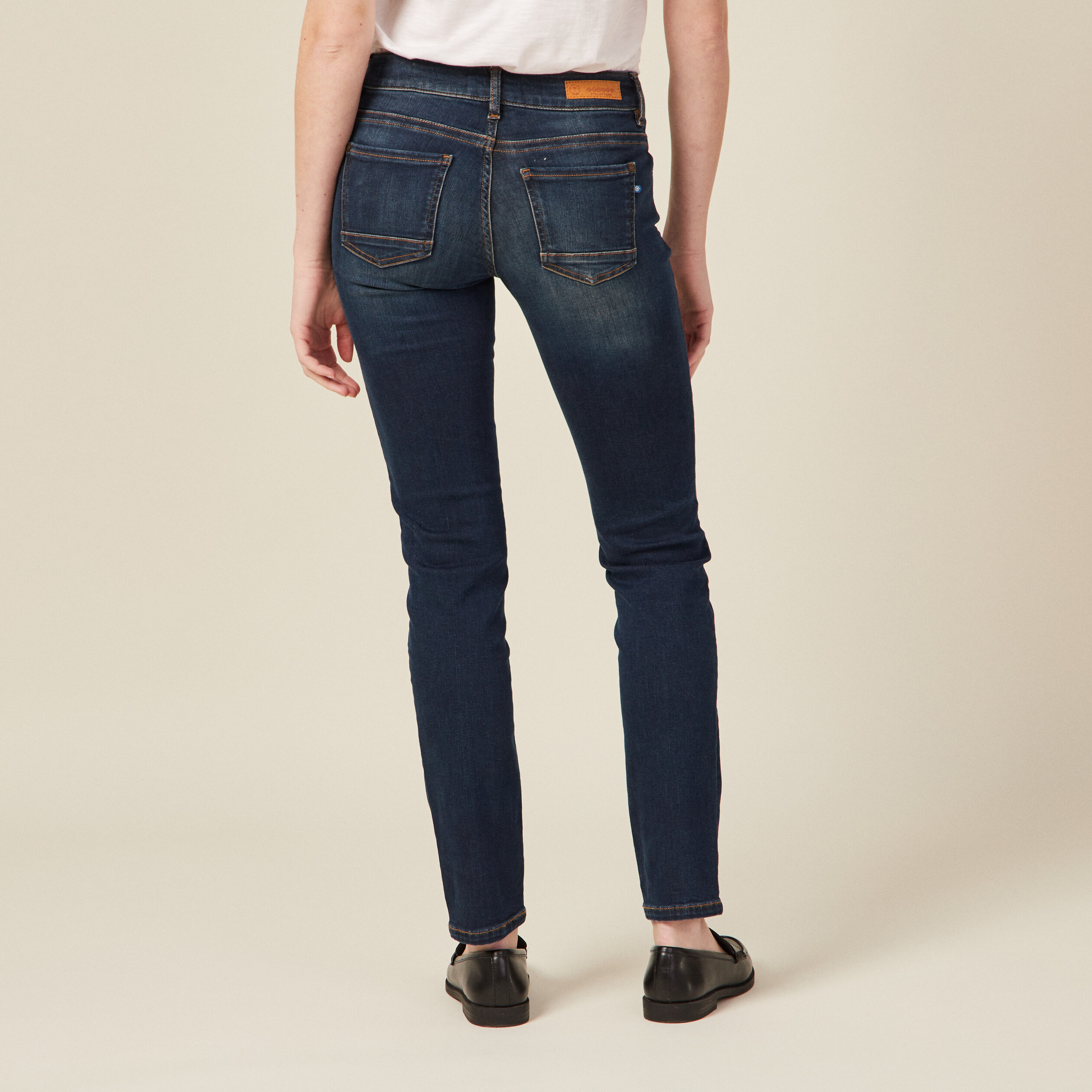 jeans slim denim brut femme Jeans slim denim brut femme
