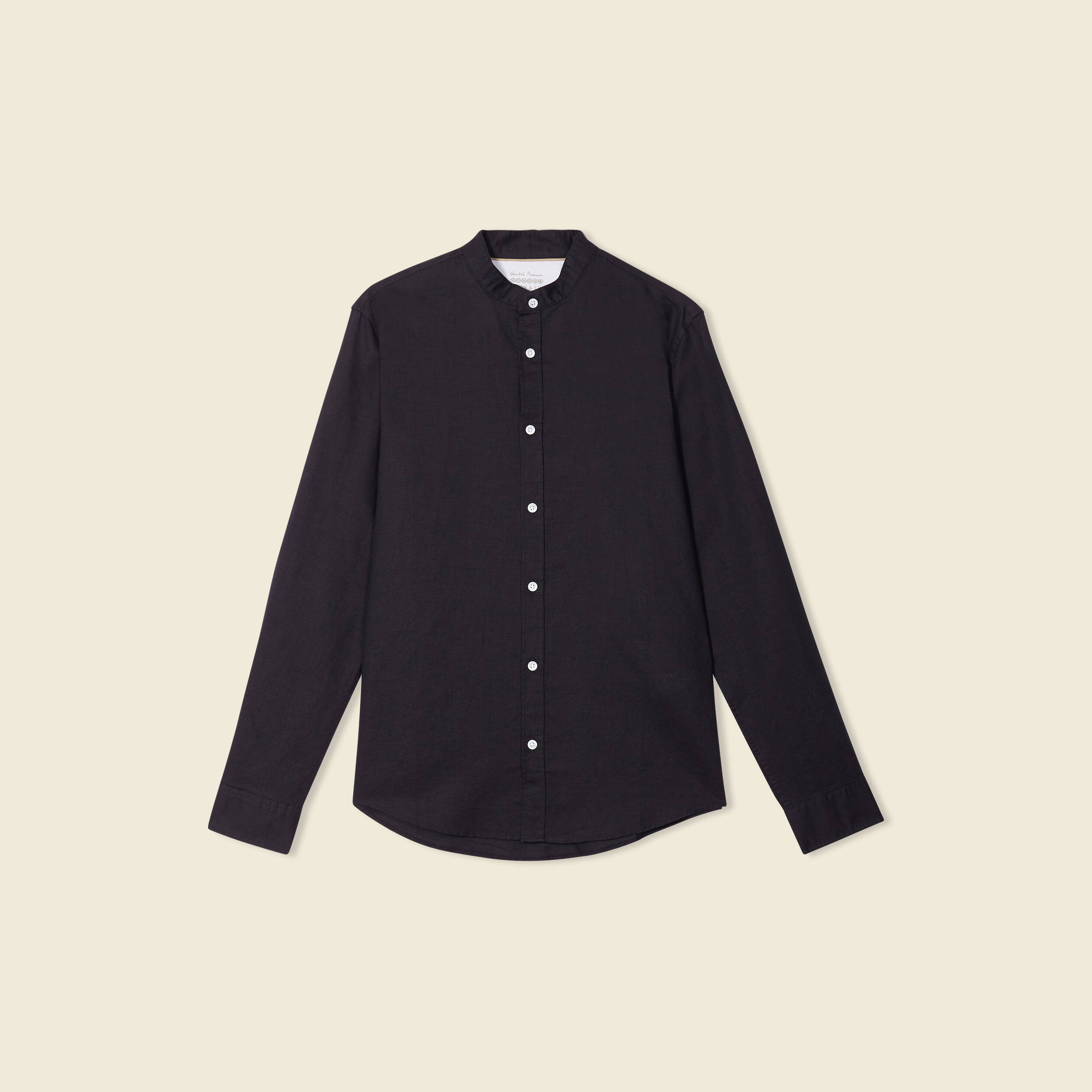 chemise manches longues noir homme Chemise manches longues noir homme