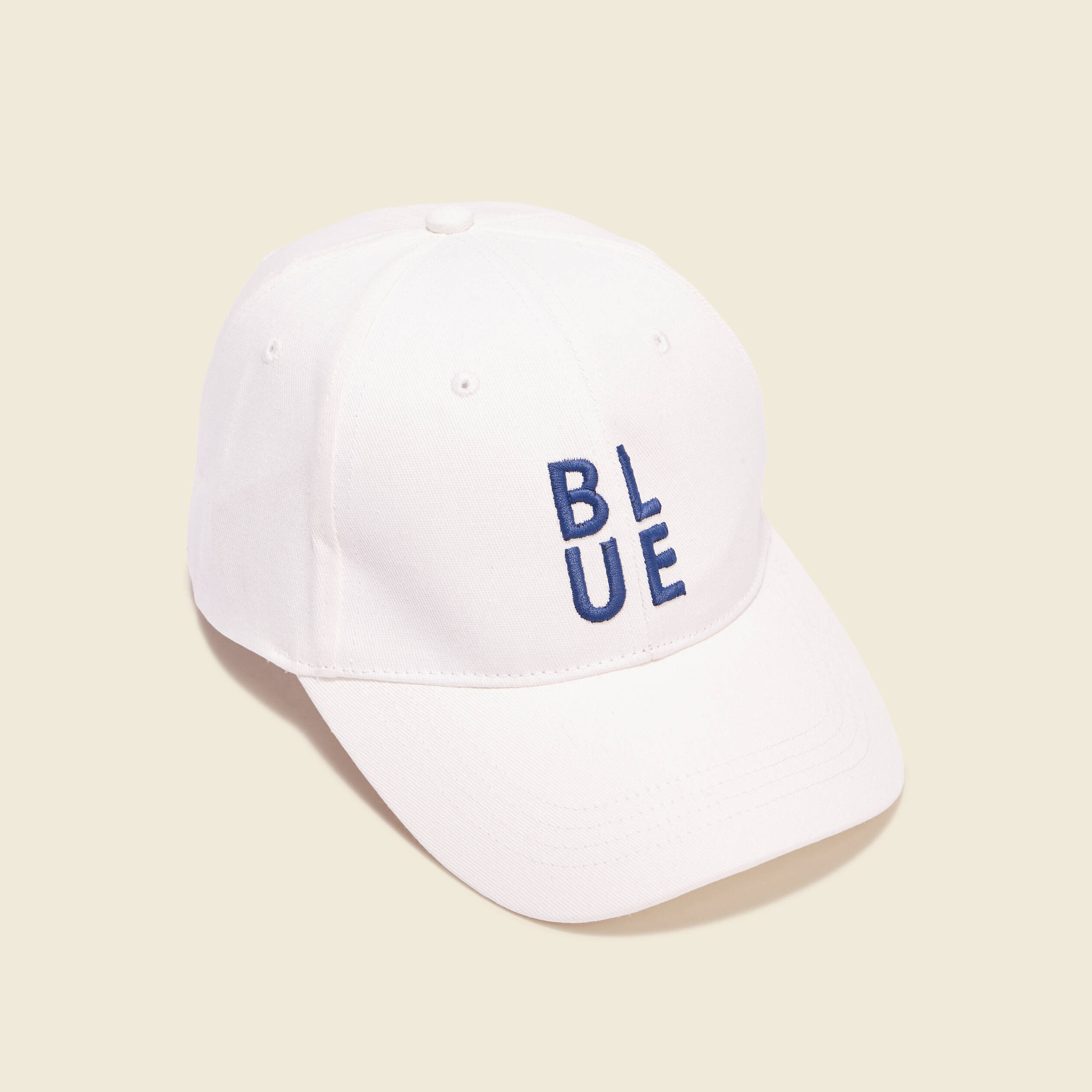 casquette brodee ecru homme Casquette brodée ecru homme