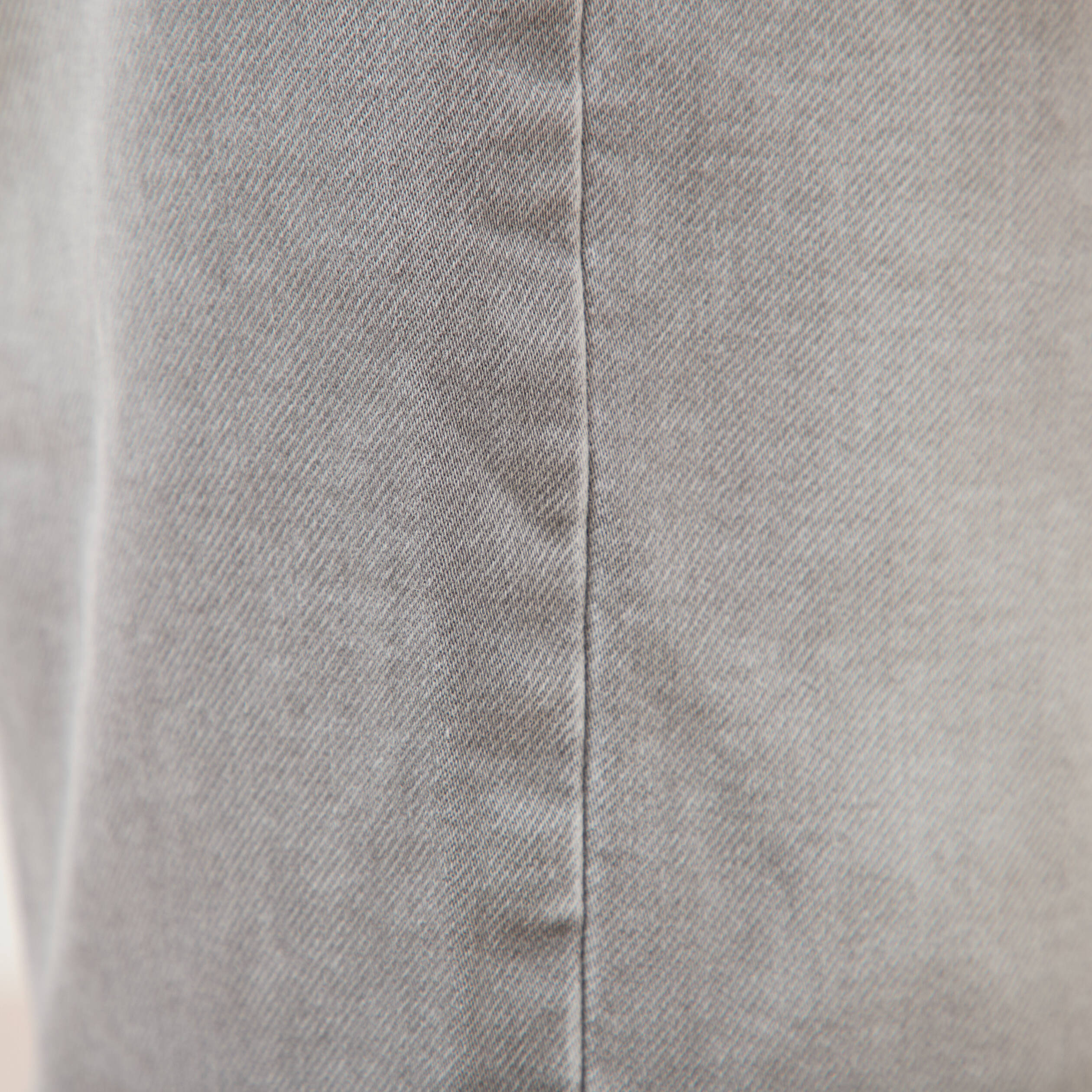 Bermuda en jeans denim gris homme