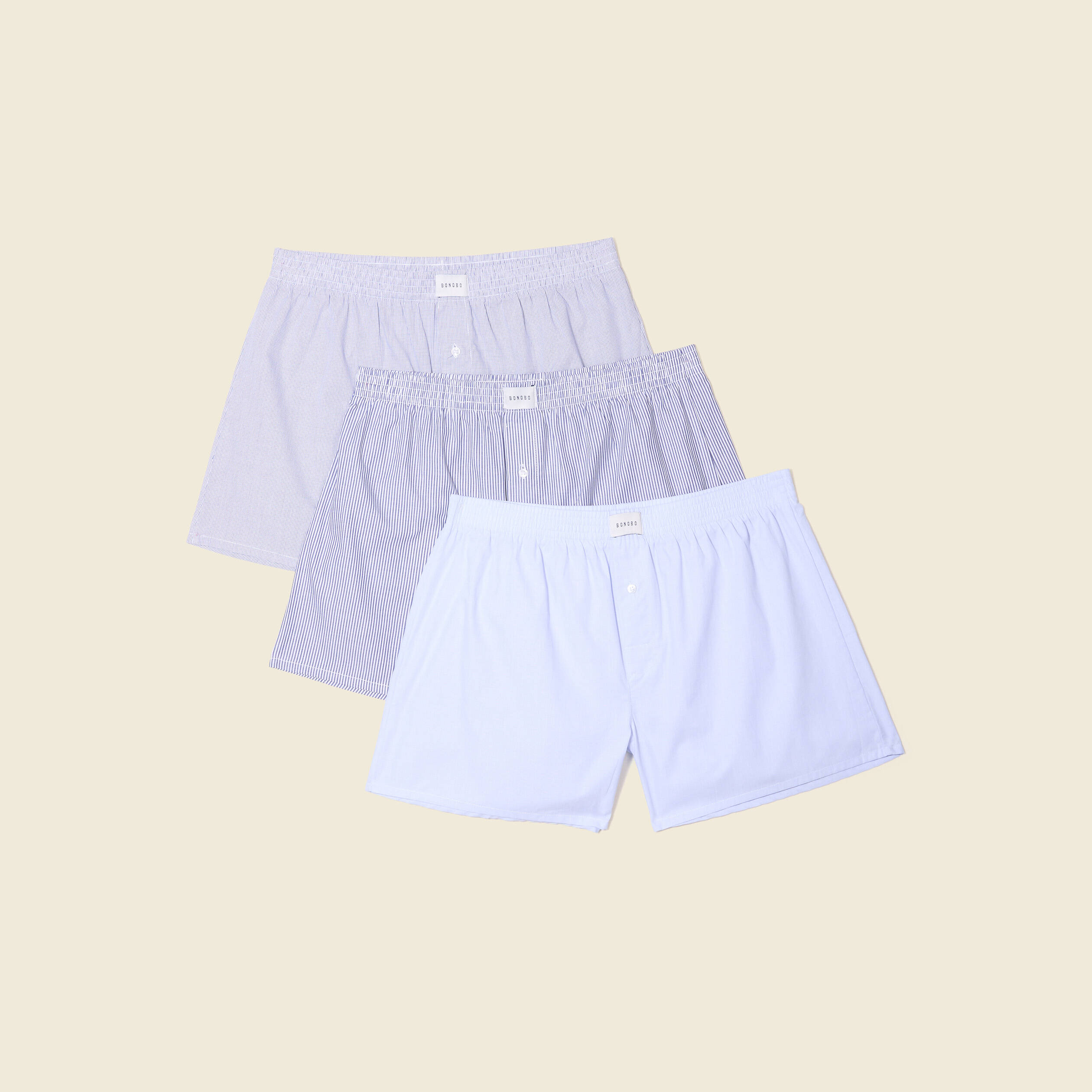 lot 3 calecons bleu fonce homme Lot 3 caleçons bleu foncé homme