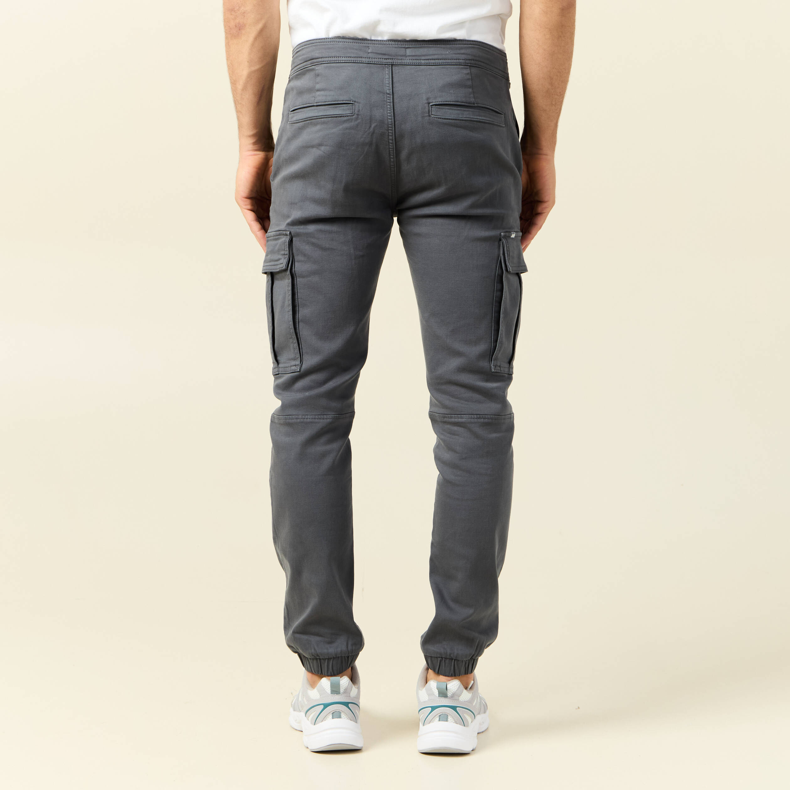 pantalon battle bas resserre vert fonce homme Pantalon battle bas resserré vert foncé homme