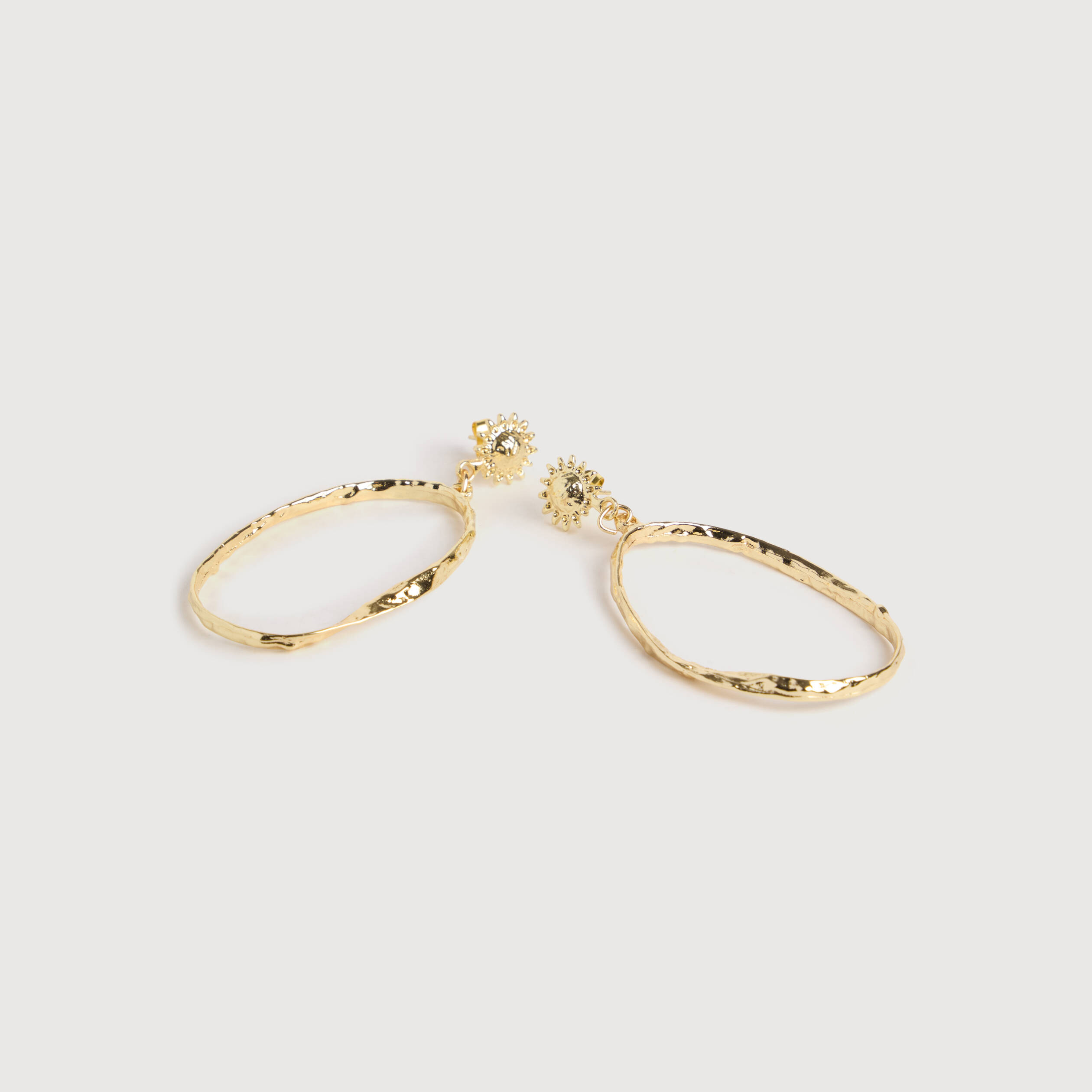 Boucles d'oreilles couleur or femme