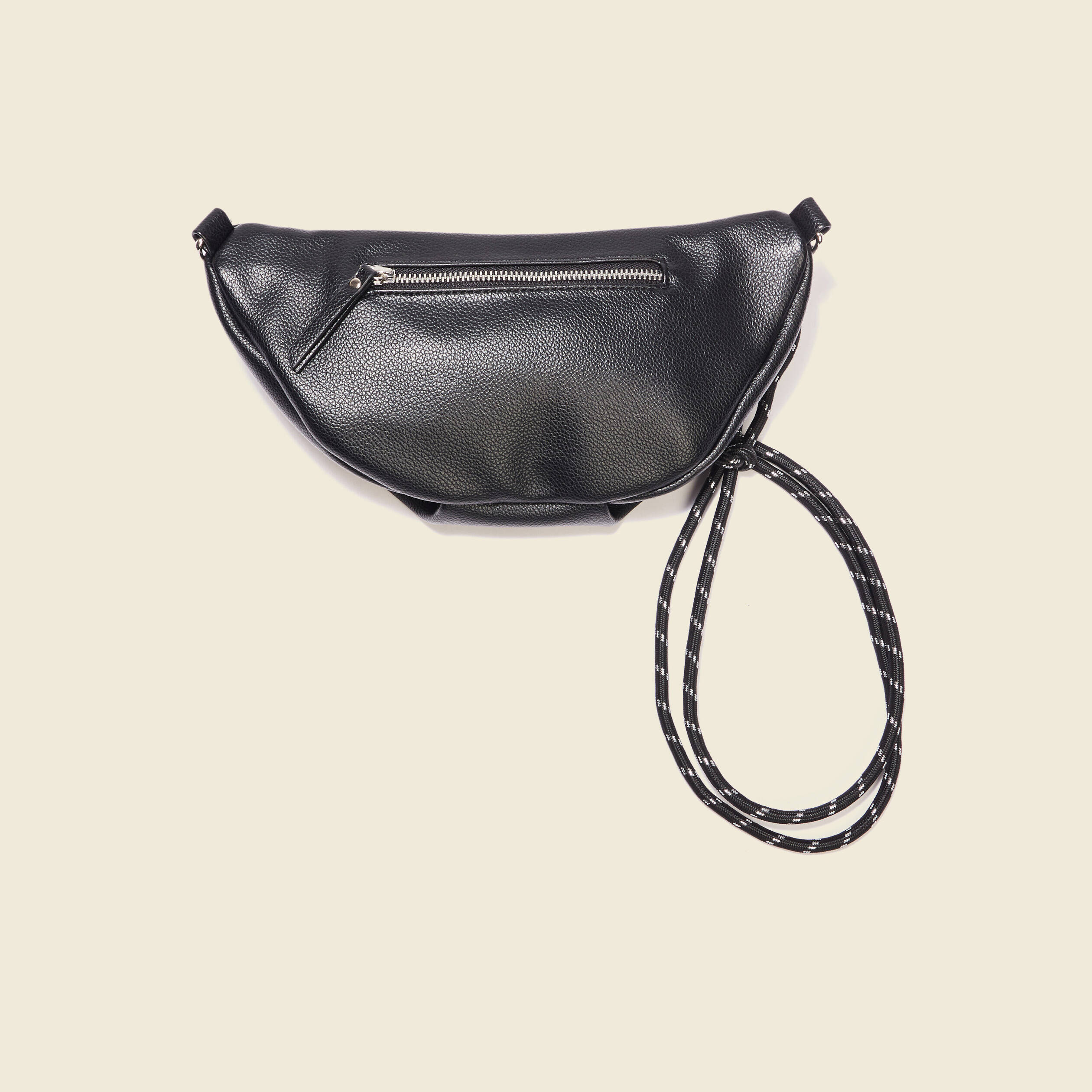 sac banane simili cuir noir femme Sac banane simili cuir noir femme