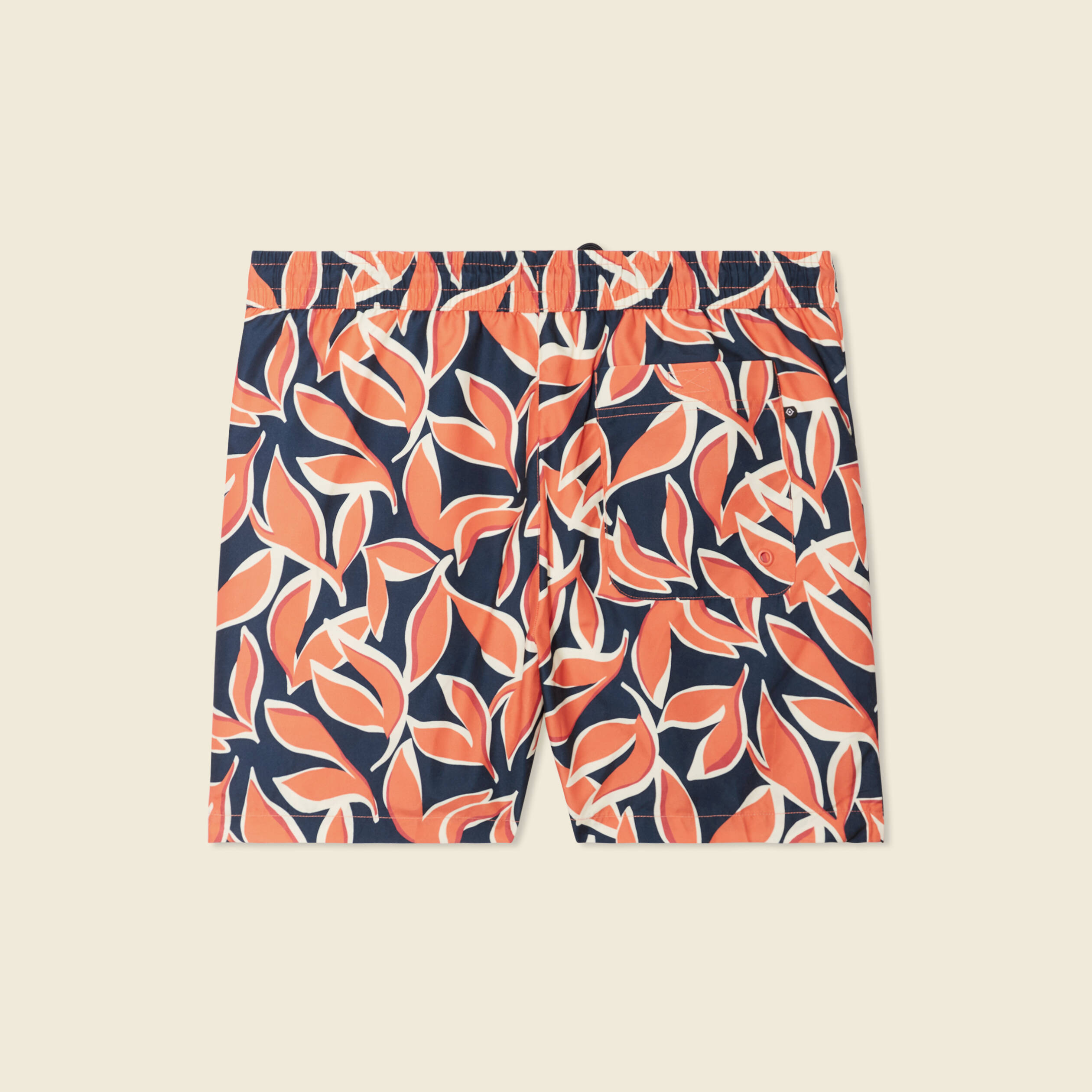 short de bain orange homme Short de bain orange homme