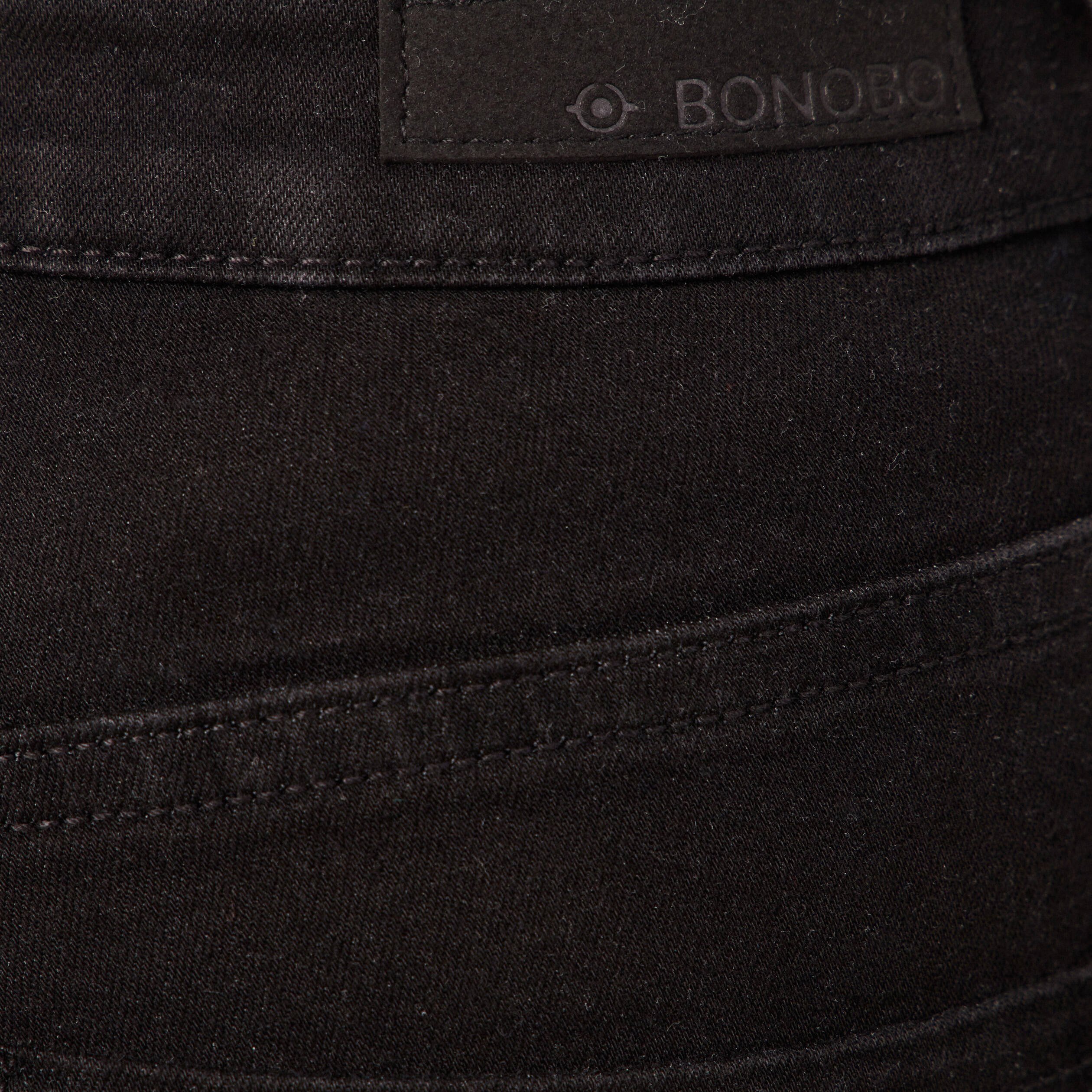 jeans slim eco responsable denim noir femme Jeans slim éco-responsable denim noir femme