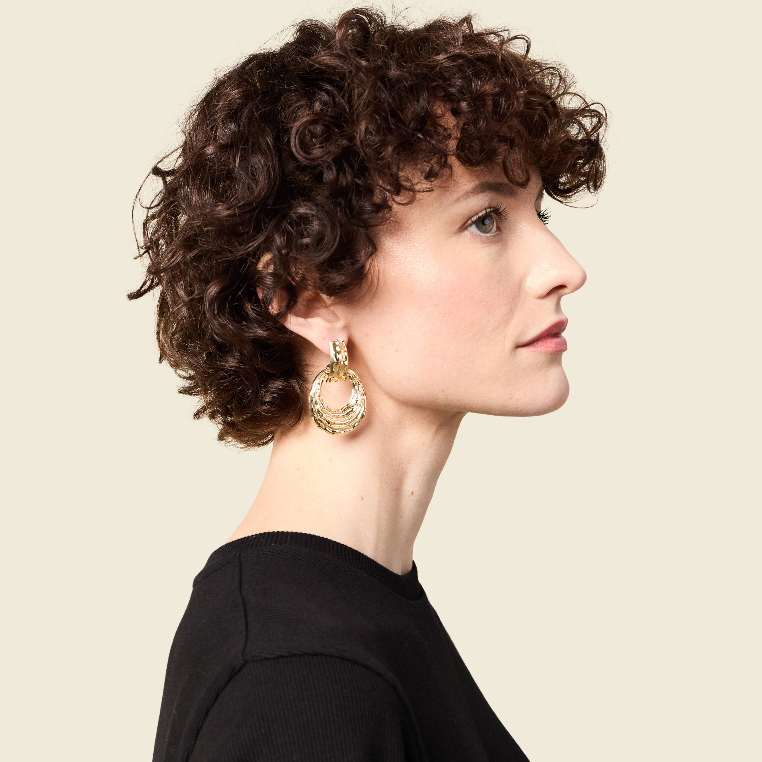 boucles doreilles pendantes couleur or femme Boucles d'oreilles pendantes couleur or femme