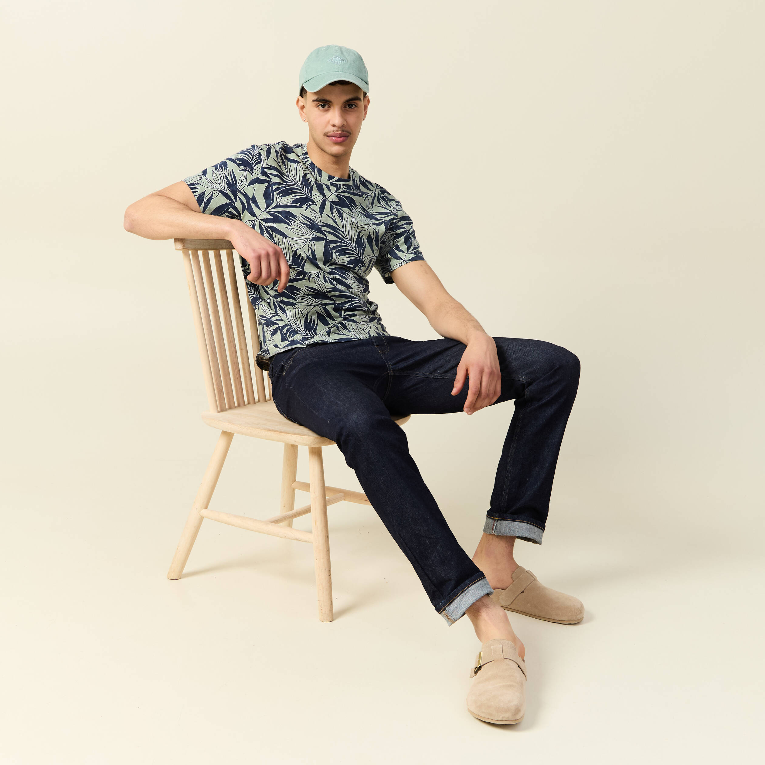 t shirt manches courtes vert homme T-shirt manches courtes vert homme