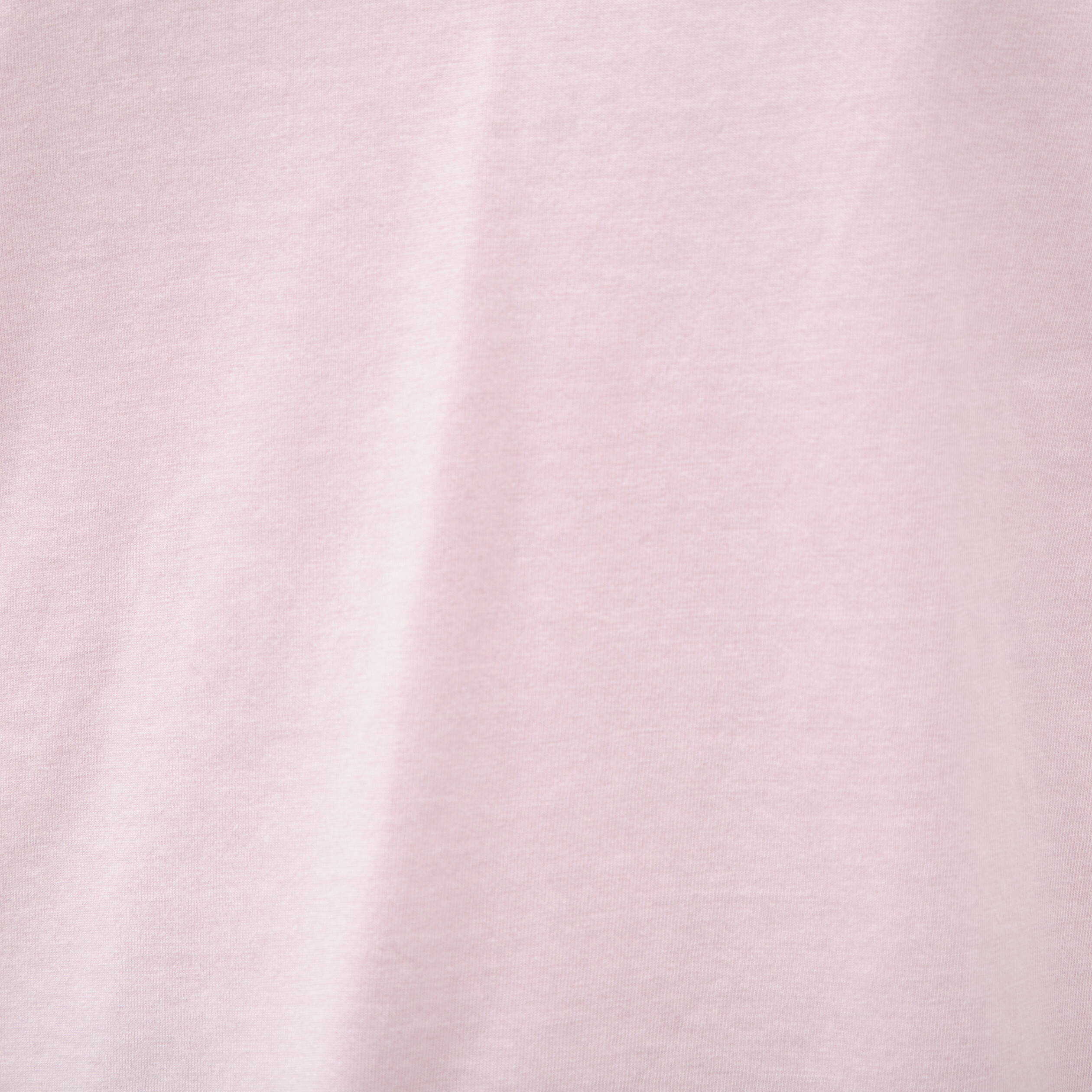 T-shirt col v manches courtes en coton parme femme