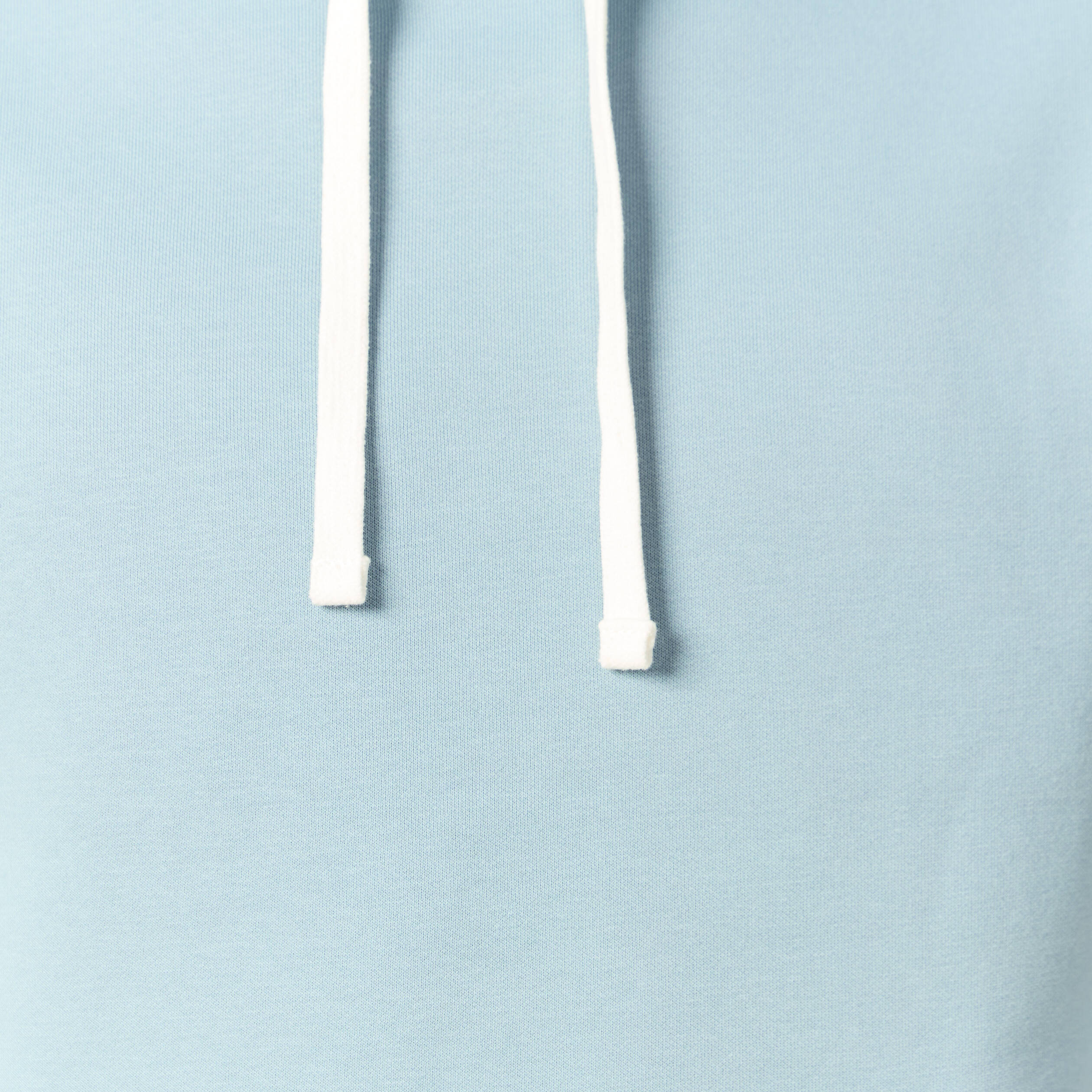 Sweat &agrave; capuche bleu clair homme