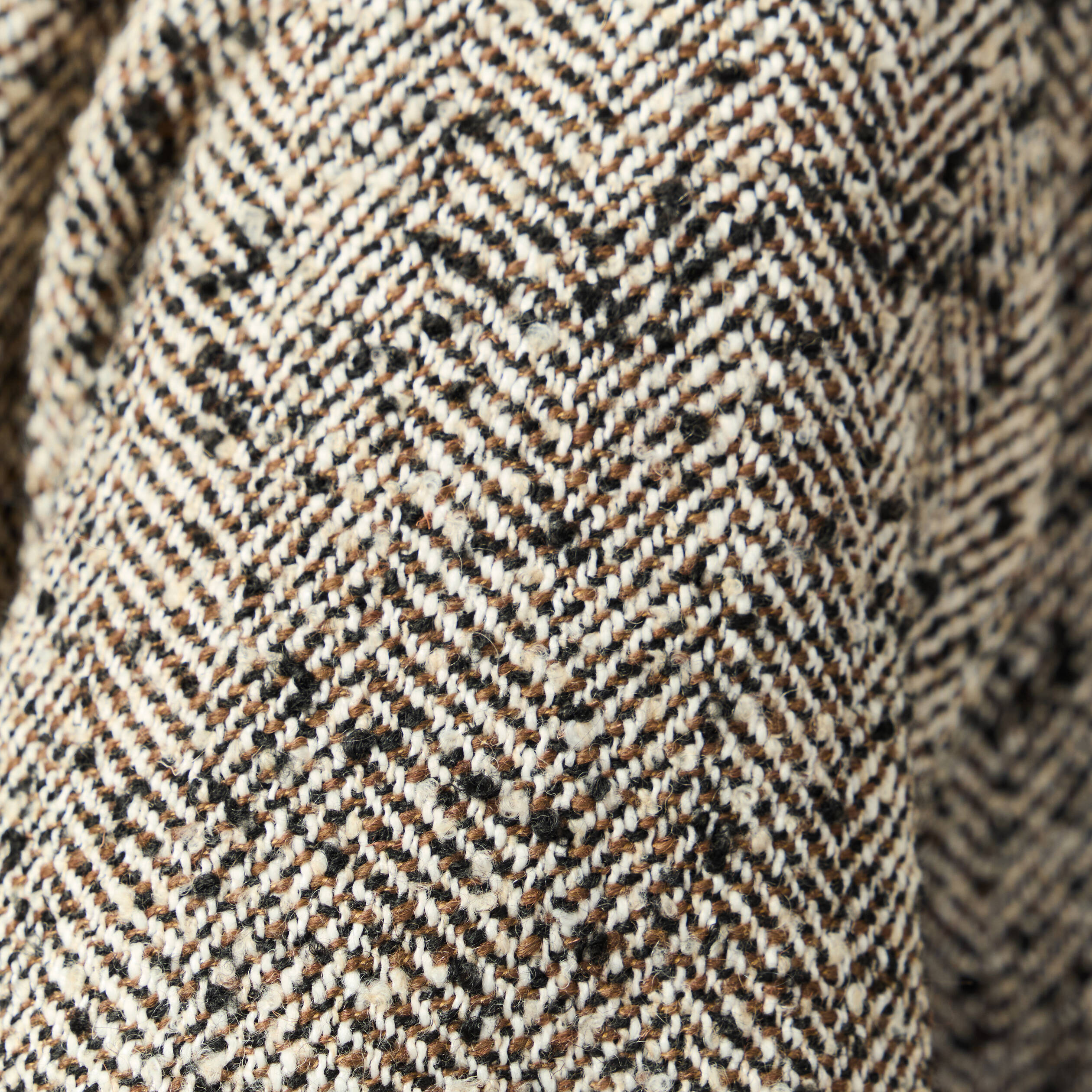 Manteau oversize col montant gris fonc&eacute; femme