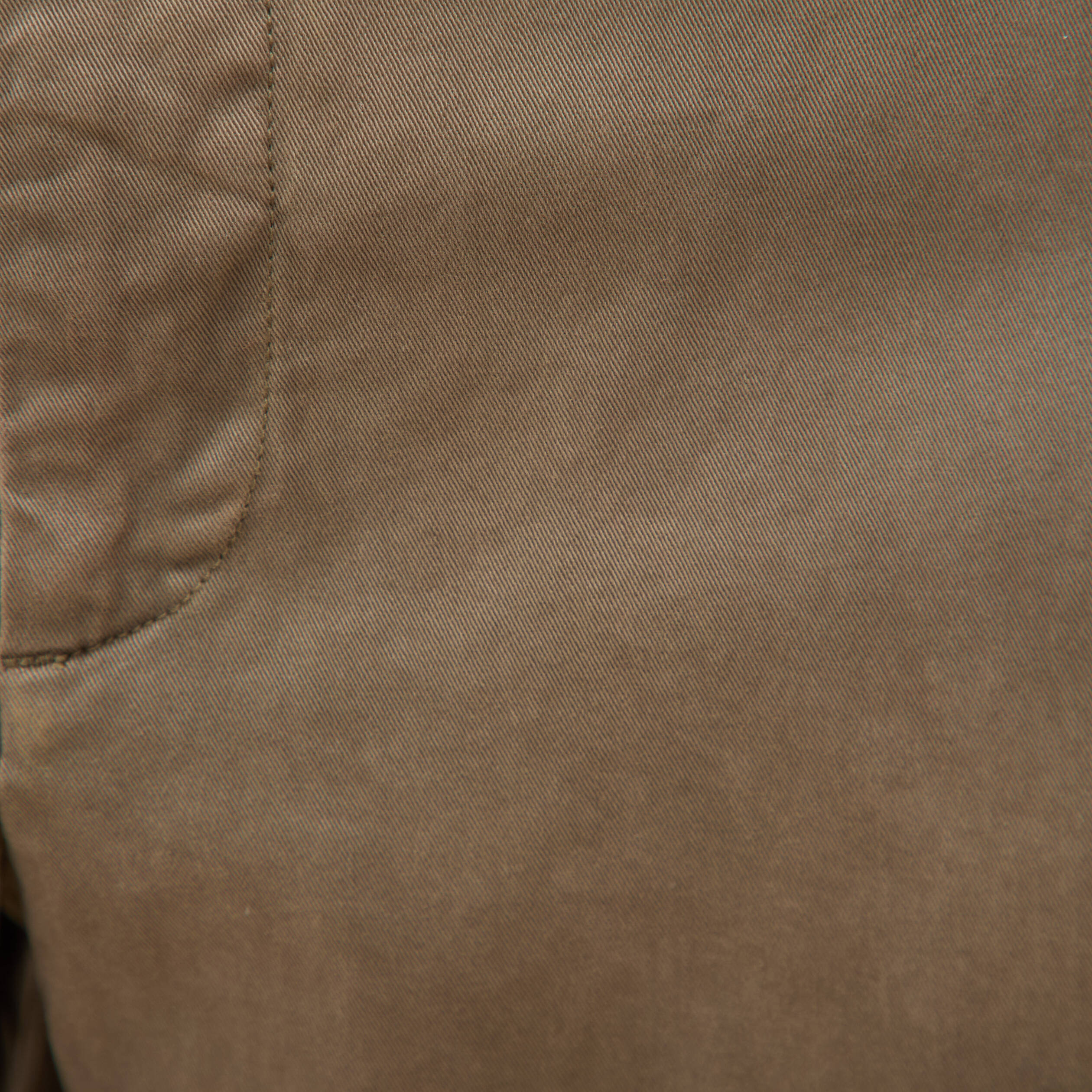 Pantalon coupe large taupe homme