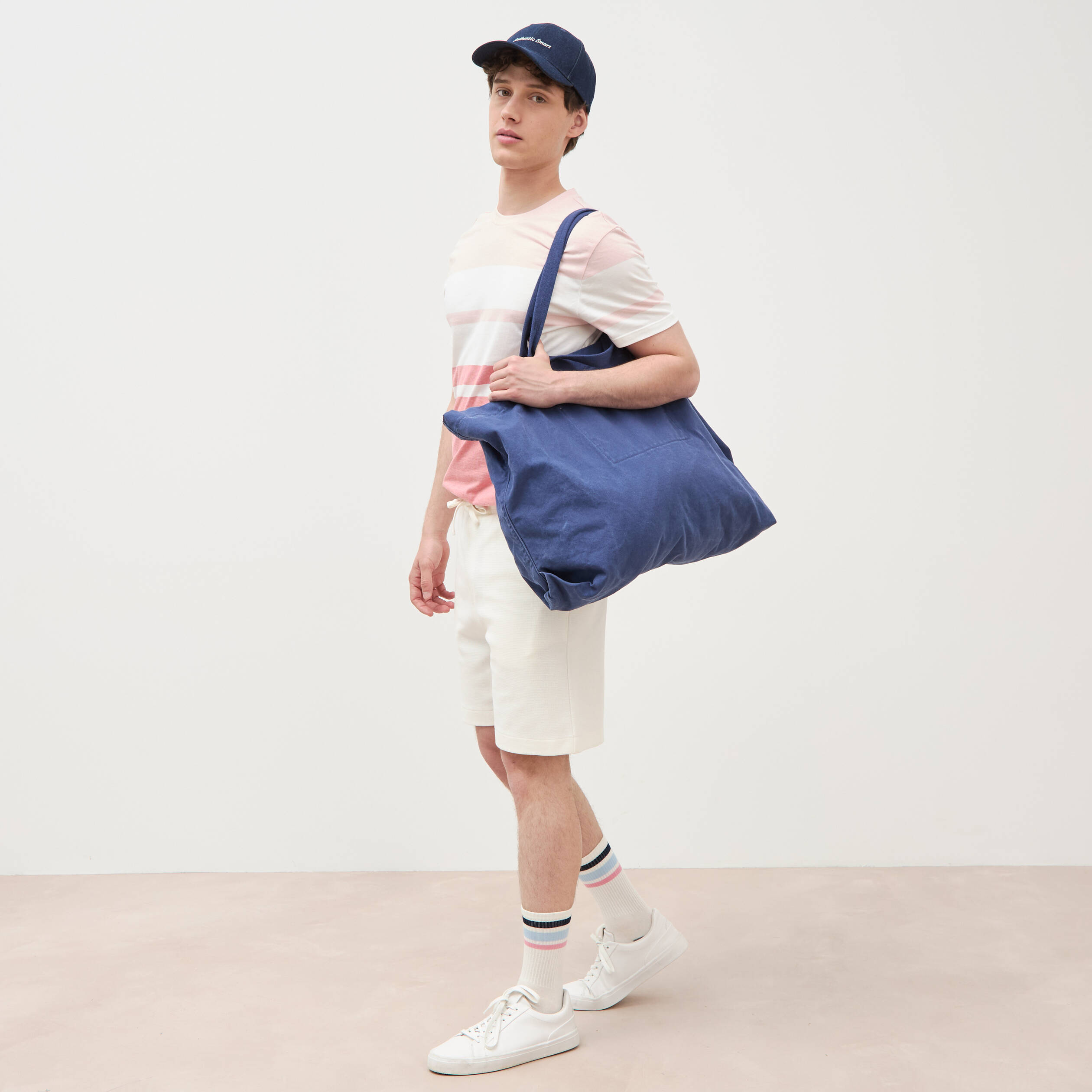 Short ecru homme