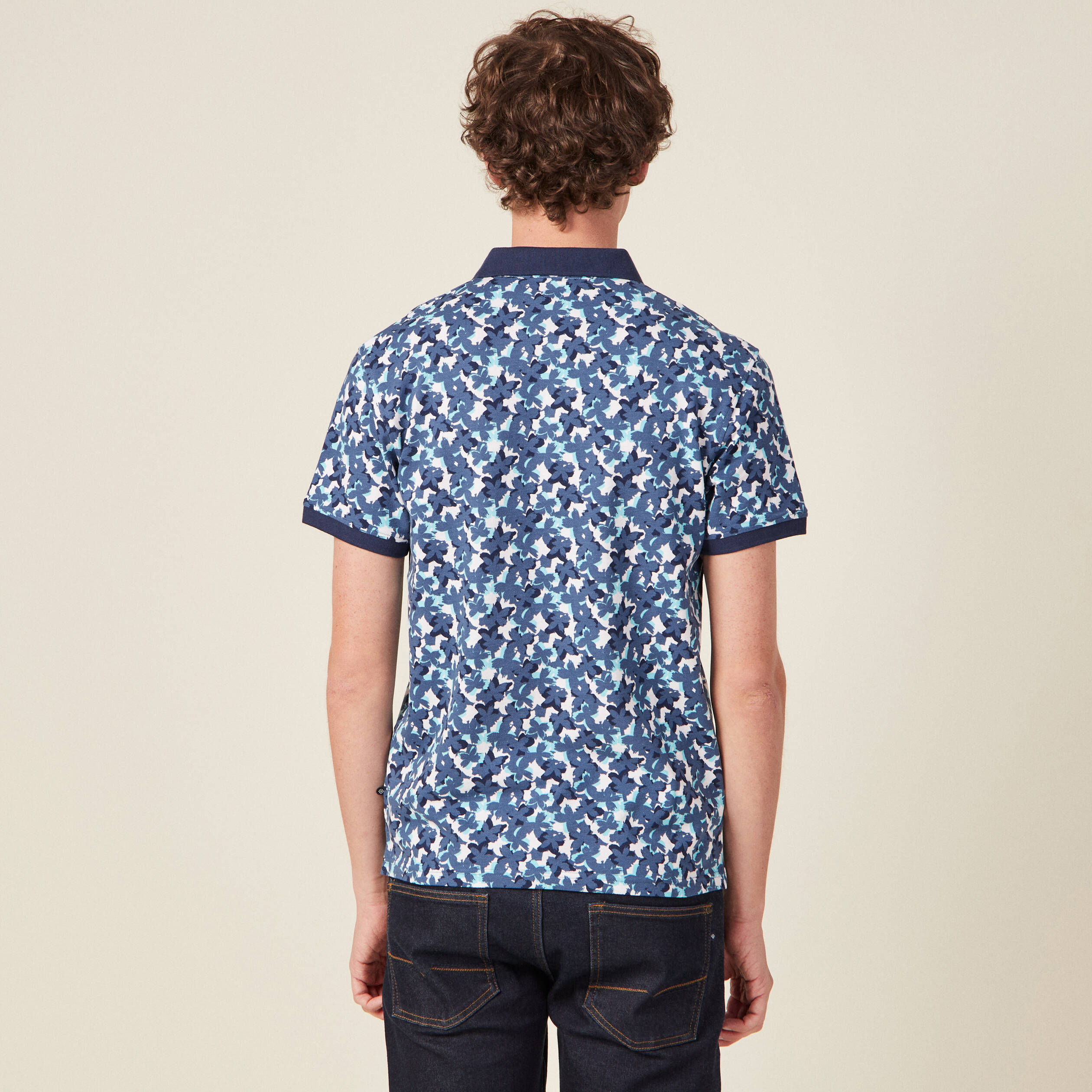 Pull Coupe-vent Zero Restriction Homme, Bleu, Taille L, Manches Courtes
