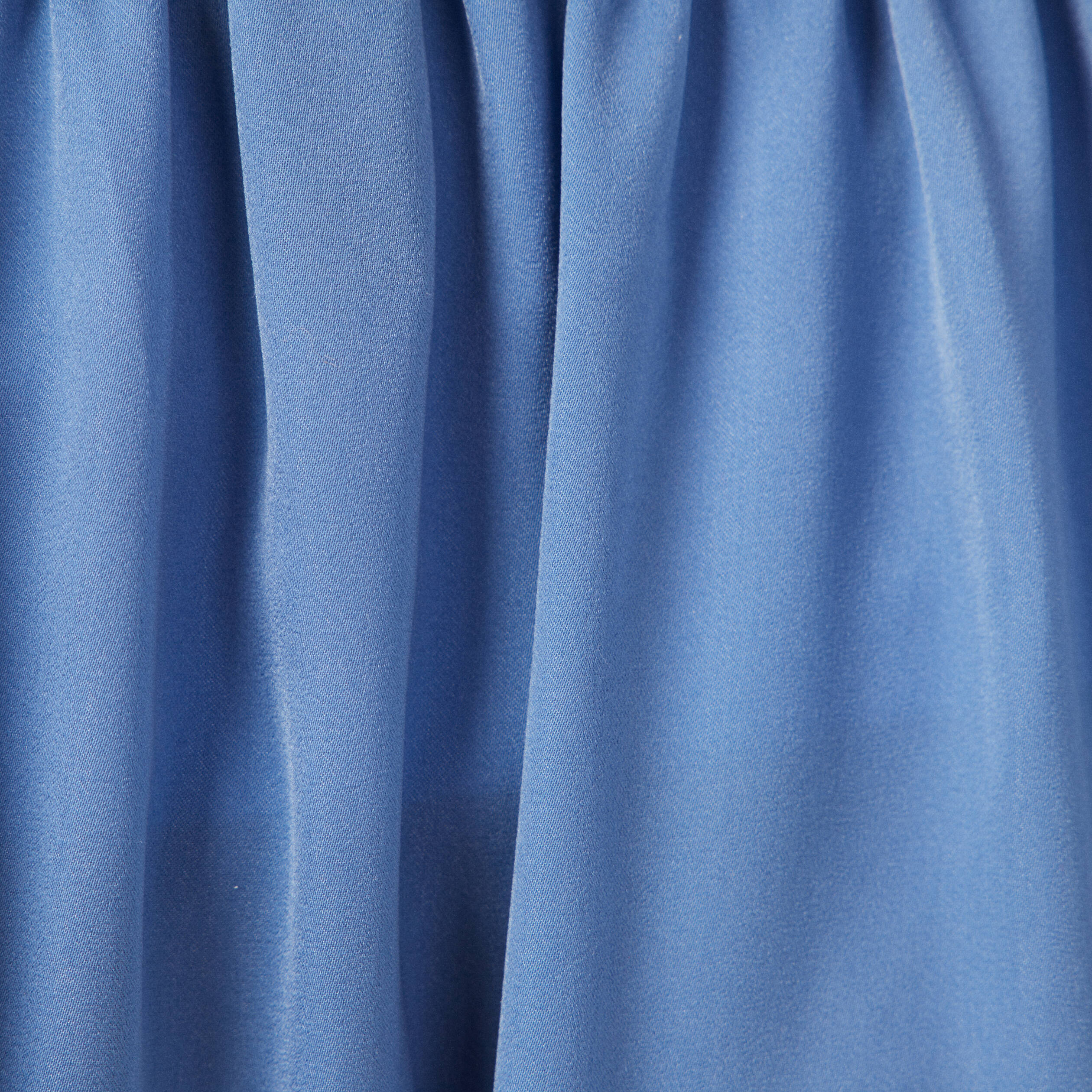 jupe longue evasee satin bleu femme Jupe longue évasée satin bleu femme