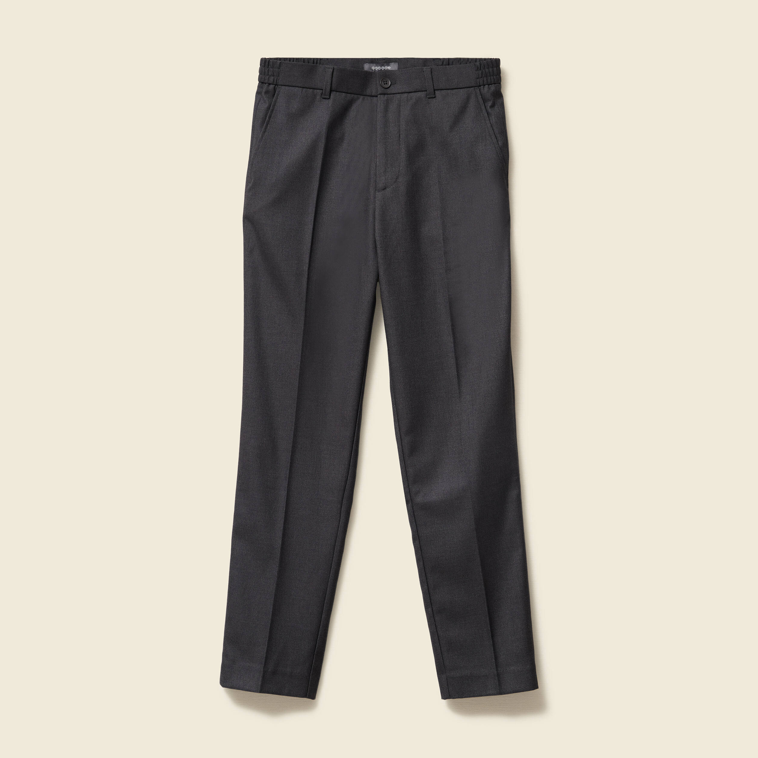 Pantalon gris fonc&eacute; homme