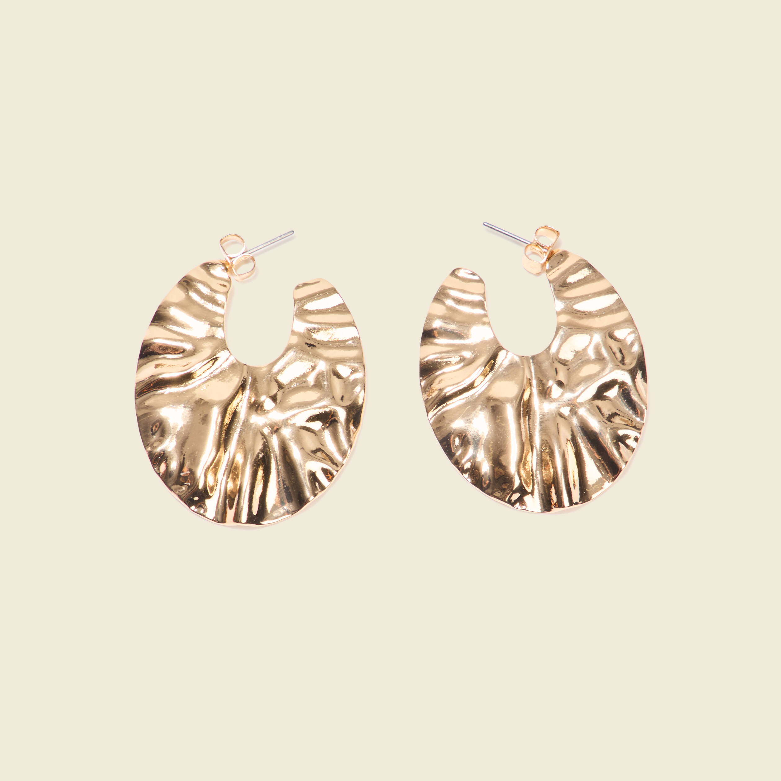 boucles doreilles creoles couleur or femme Boucles d'oreilles créoles couleur or femme