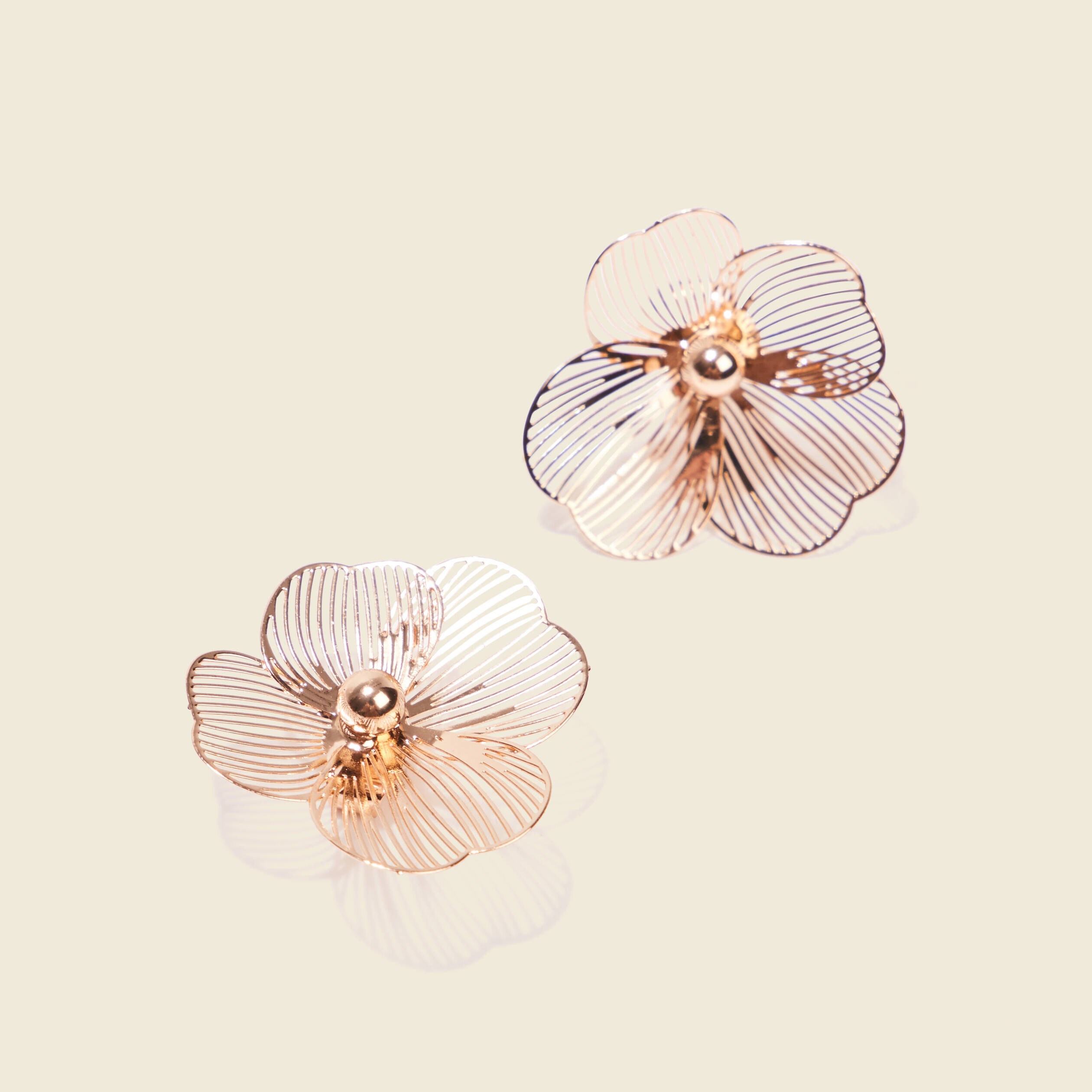 boucles doreilles clous couleur or femme Boucles d'oreilles clous couleur or femme
